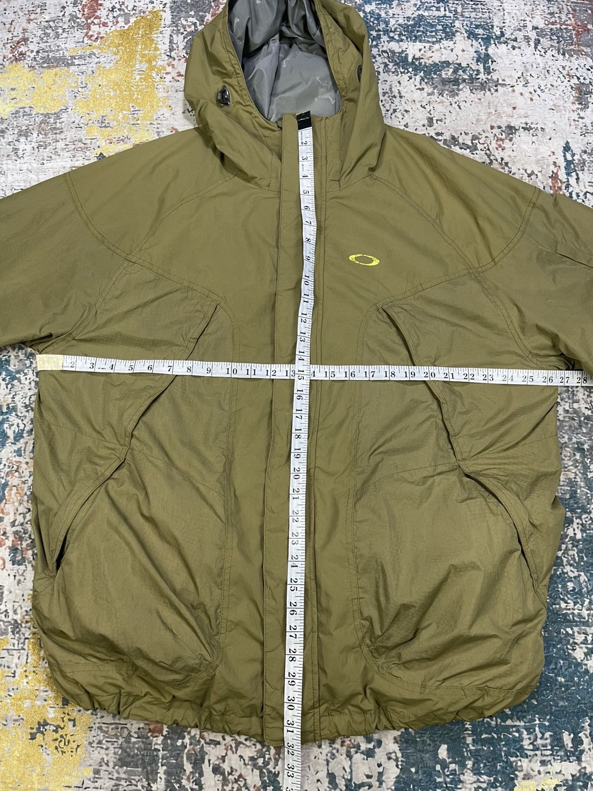 Oakley Vtg Oakley Road Fuel Khaki Utility Troop Jacket Size US L / EU 52-54 / 3 - 8 Thumbnail