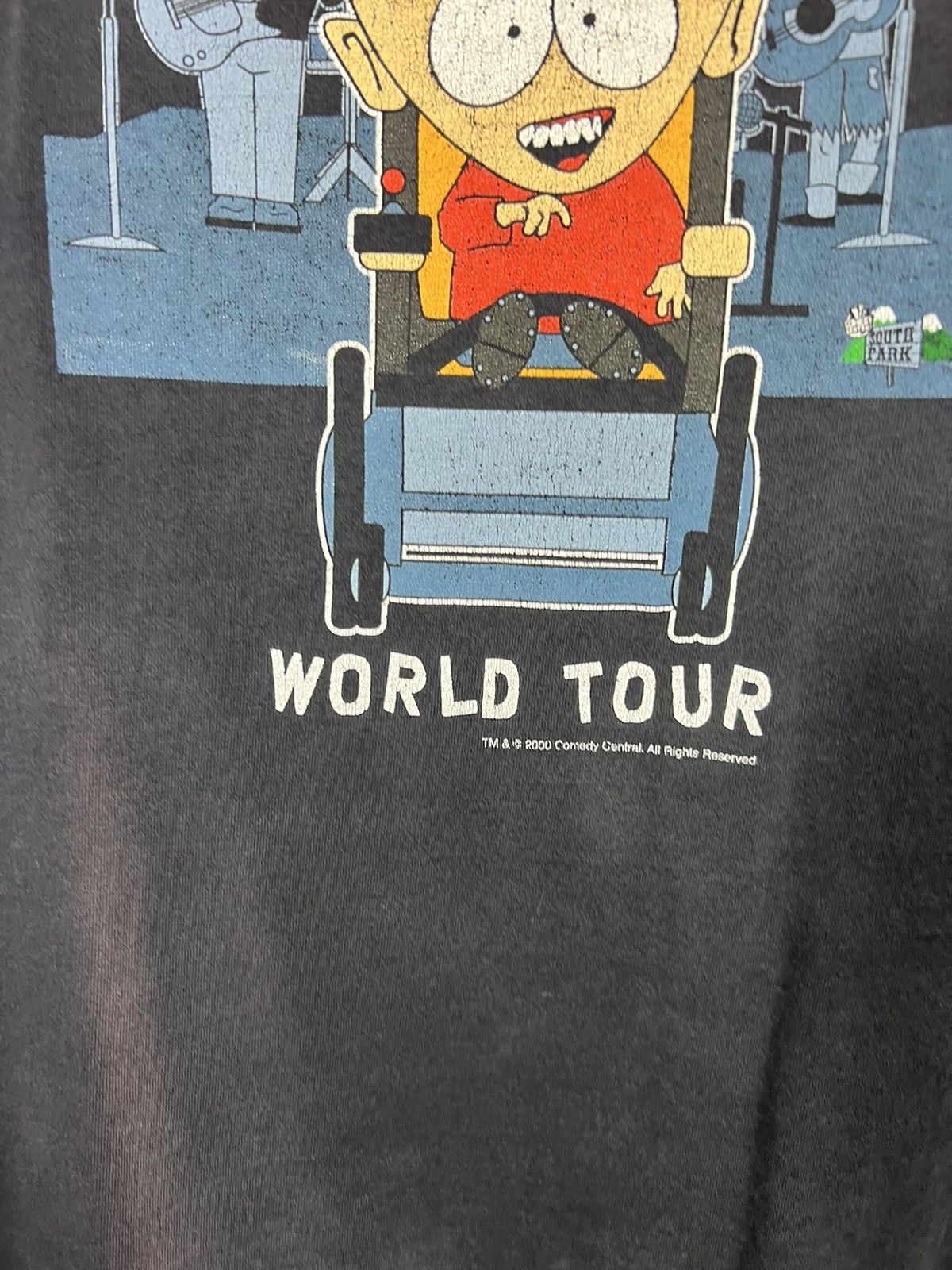 Vintage 2000 South Park Timmy The Lord Of The Underworld Tour Shirt XL selling Deadstock