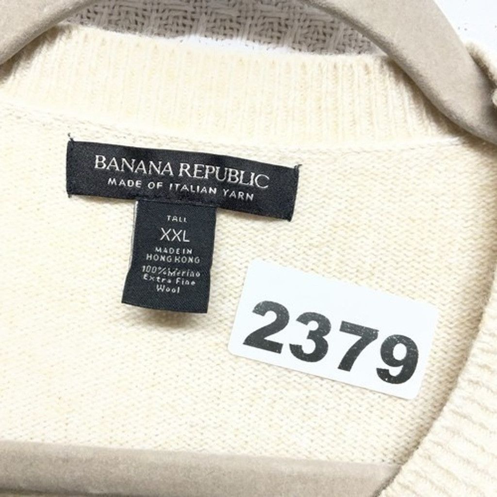 Banana Republic Banana Republic Merino Wool CrewNeck Sweater Men 2XL Tall Size US XXL / EU 58 / 5 - 2 Thumbnail