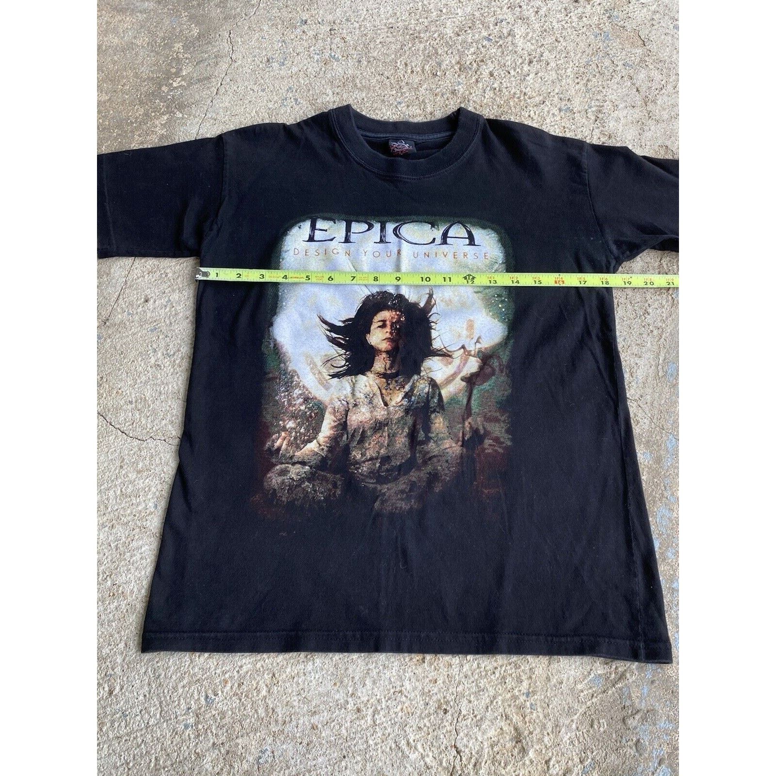 Band Tees Epica Design Your Universe Band Metal Shirt Small Used Size US S / EU 44-46 / 1 - 11 Thumbnail