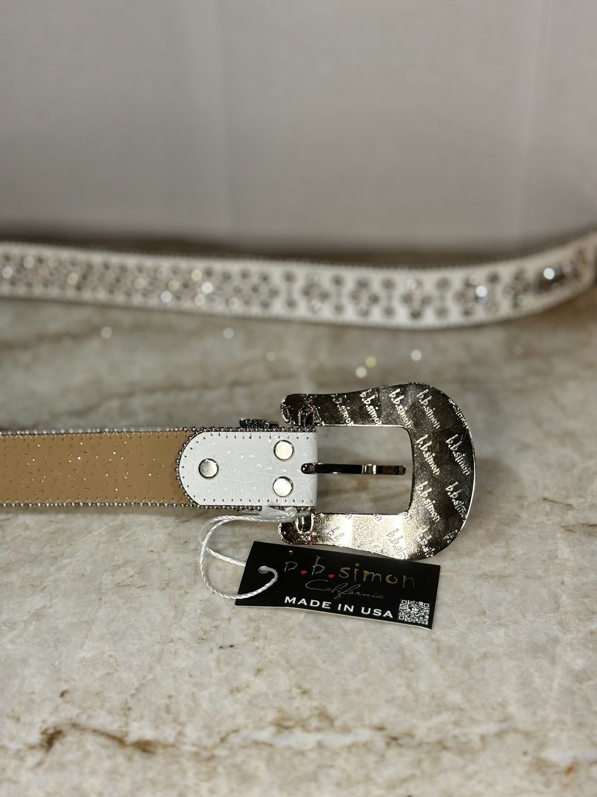 B.B. Simon Bb Simon Belt Size 36 - 3 Thumbnail