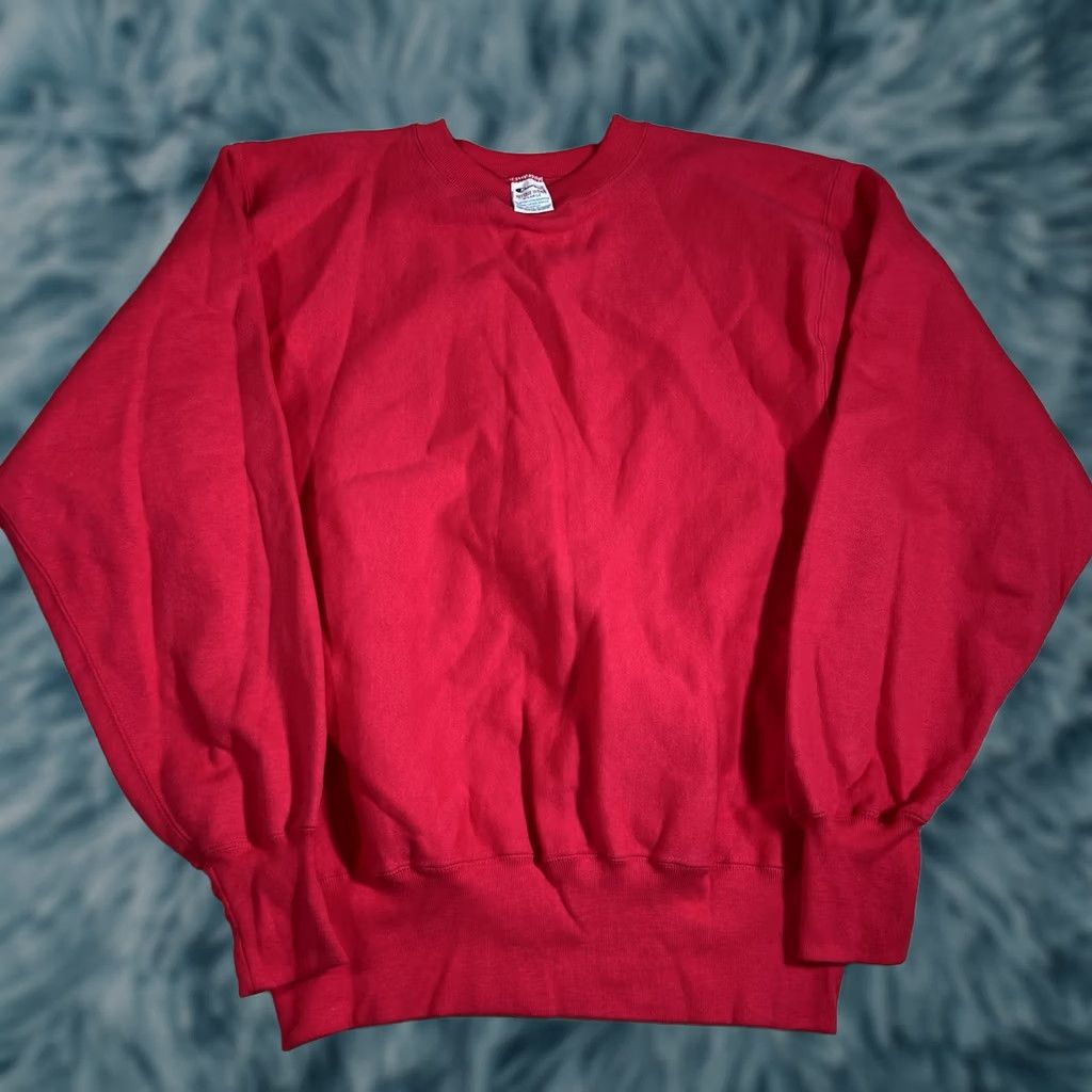 Champion VINTAGE Champion Reverse Weave Sweatshirt Pink Adult XL 90s Pullover Reversible Men Mens Made in USA Size US XL / EU 56 / 4 - 1 Thumbnail