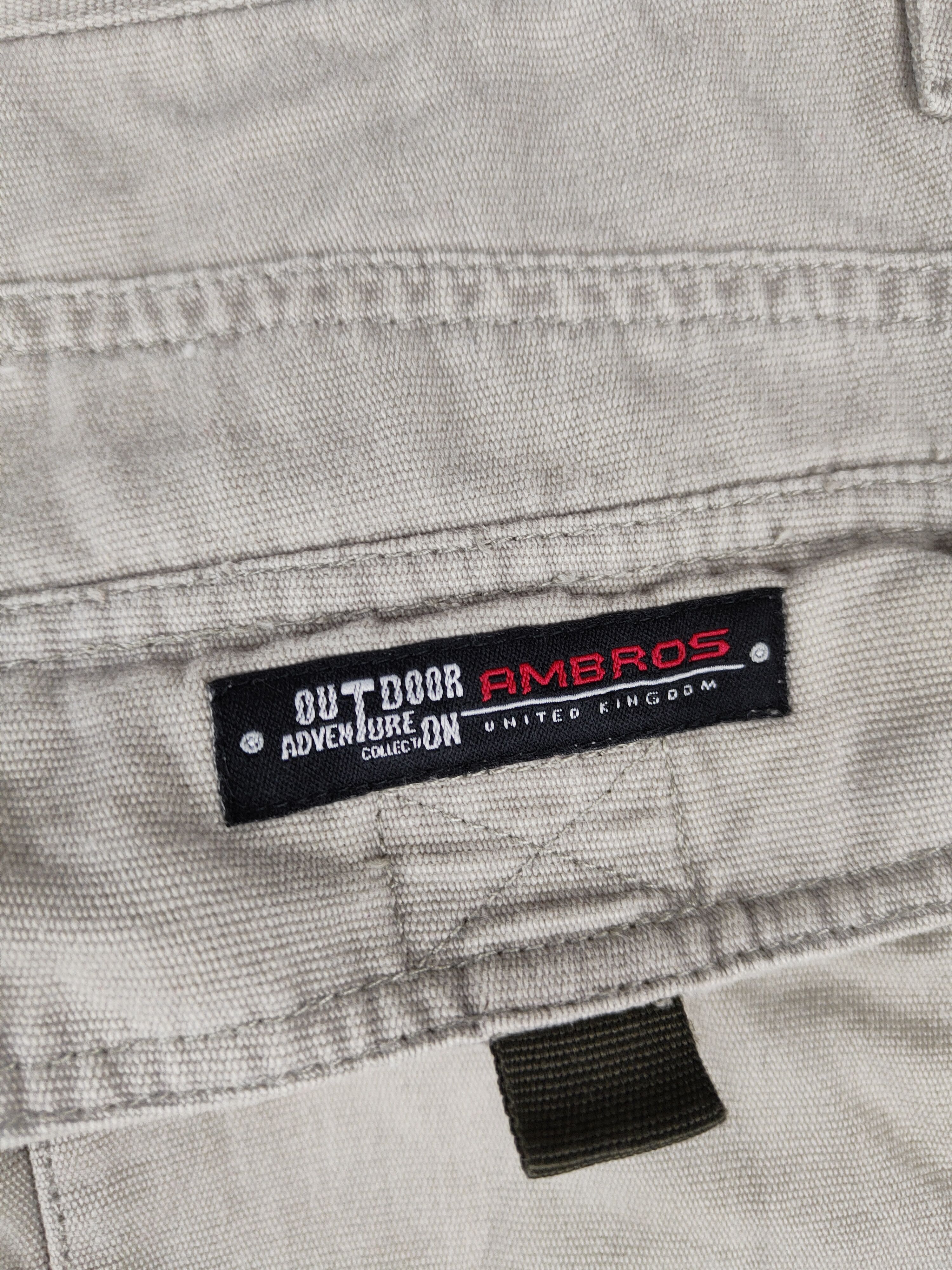 Japanese Brand Ambros Beige Multipocket Tactical Cargo Pants #1518 Size US 31 - 10 Thumbnail