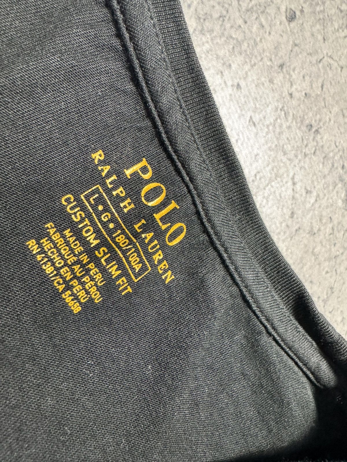 Polo Ralph Lauren Polo Ralph Lauren Big Logo Pony Print T-Shirt Size L Black Size US L / EU 52-54 / 3 - 6 Thumbnail
