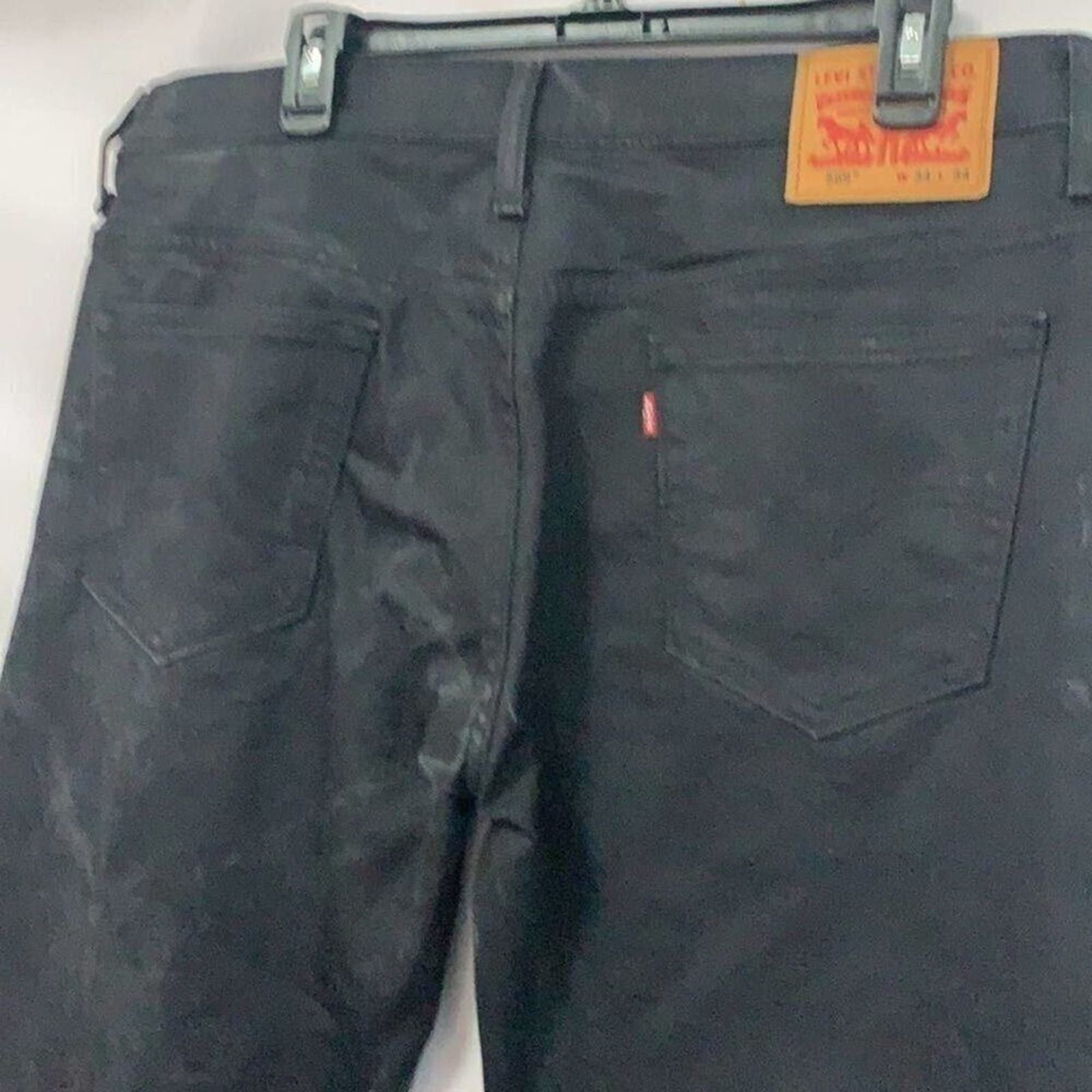 Levi's LEVI 569 MEN’S BLACK DISTRESSED JEANS SIZE 34‎ X 34 Size US 34 / EU 50 - 5 Thumbnail