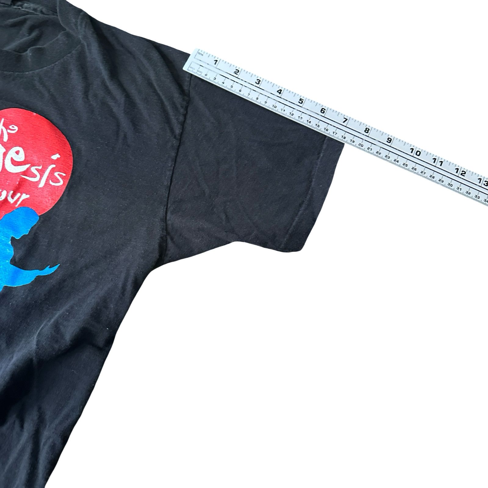 Giant Vintage Genesis 1992 Tour T-Shirt Men’s XL Black Blue Size US XL / EU 56 / 4 - 8 Thumbnail