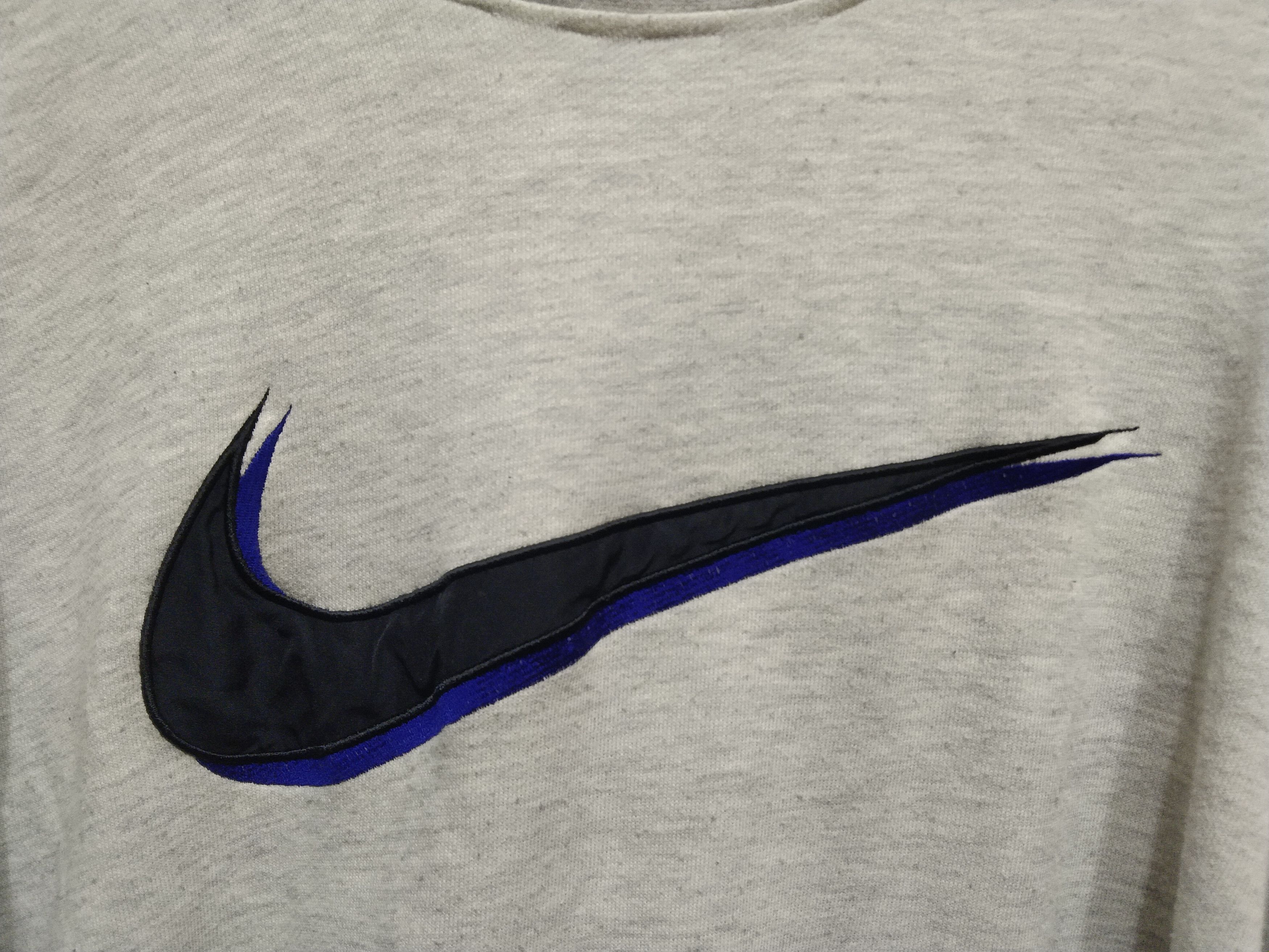 Nike × Vintage Vintage Nike Swoosh Big Logo Size US L / EU 52-54 / 3 - 3 Thumbnail