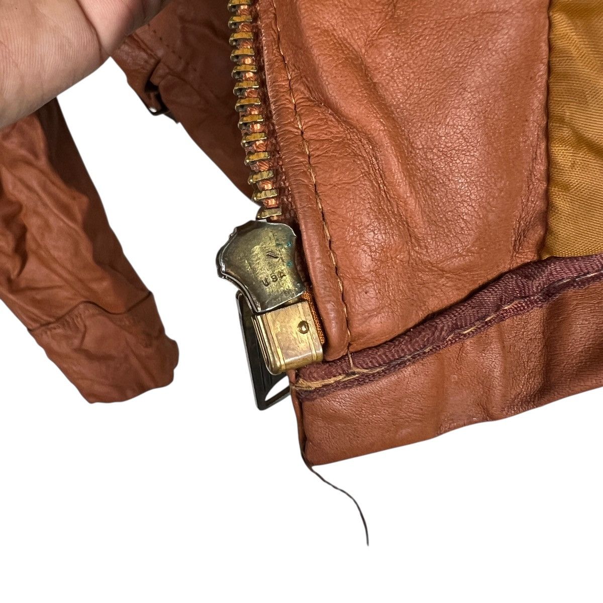 The Leather Shop Vintage The Leather Shop Sears Leather Jacket Size US L / EU 52-54 / 3 - 14 Thumbnail