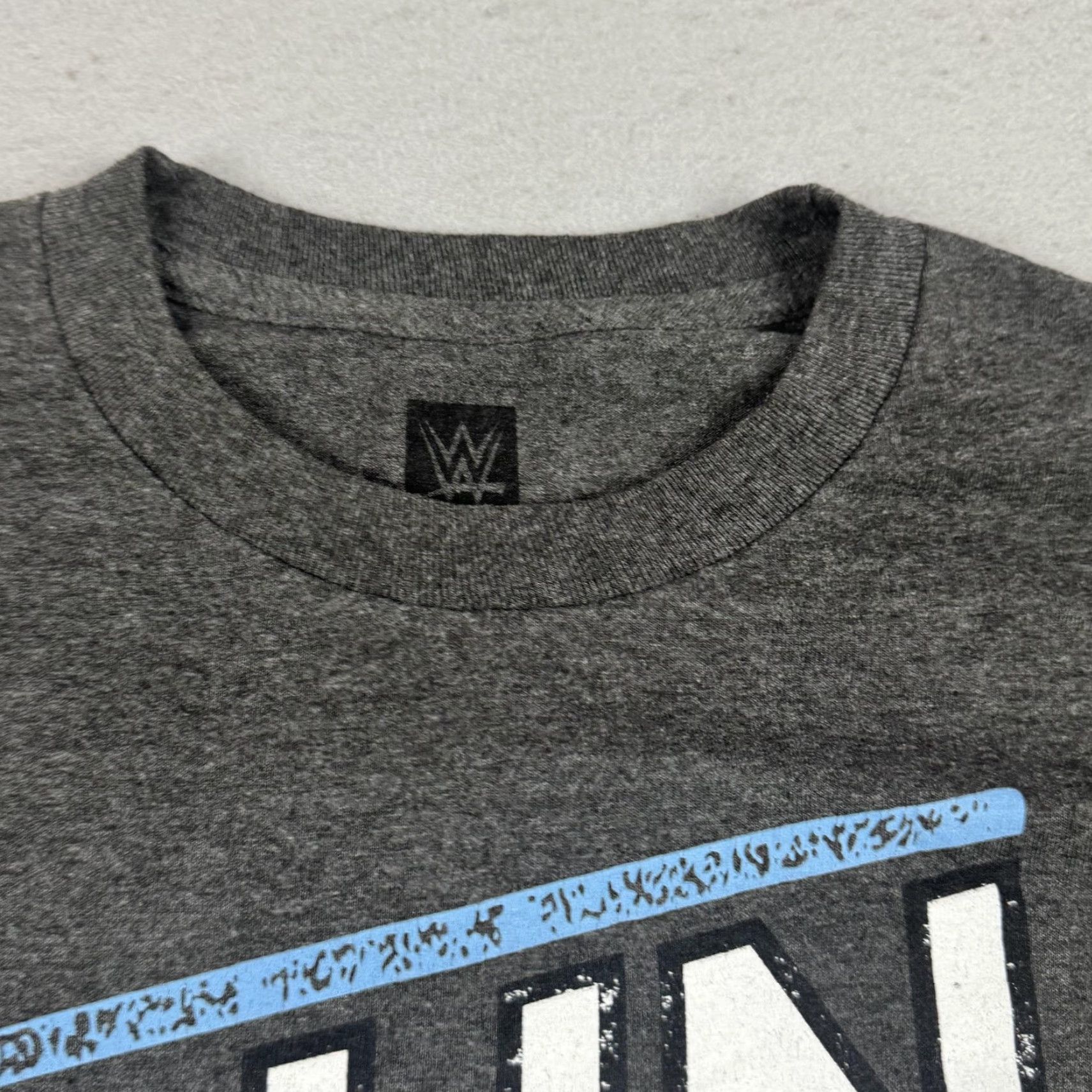 Vintage WWE Shirt Mens Large Gray Run The Place Graphic WWE AJ Styles P1 Logo Tee Size US L / EU 52-54 / 3 - 5 Thumbnail