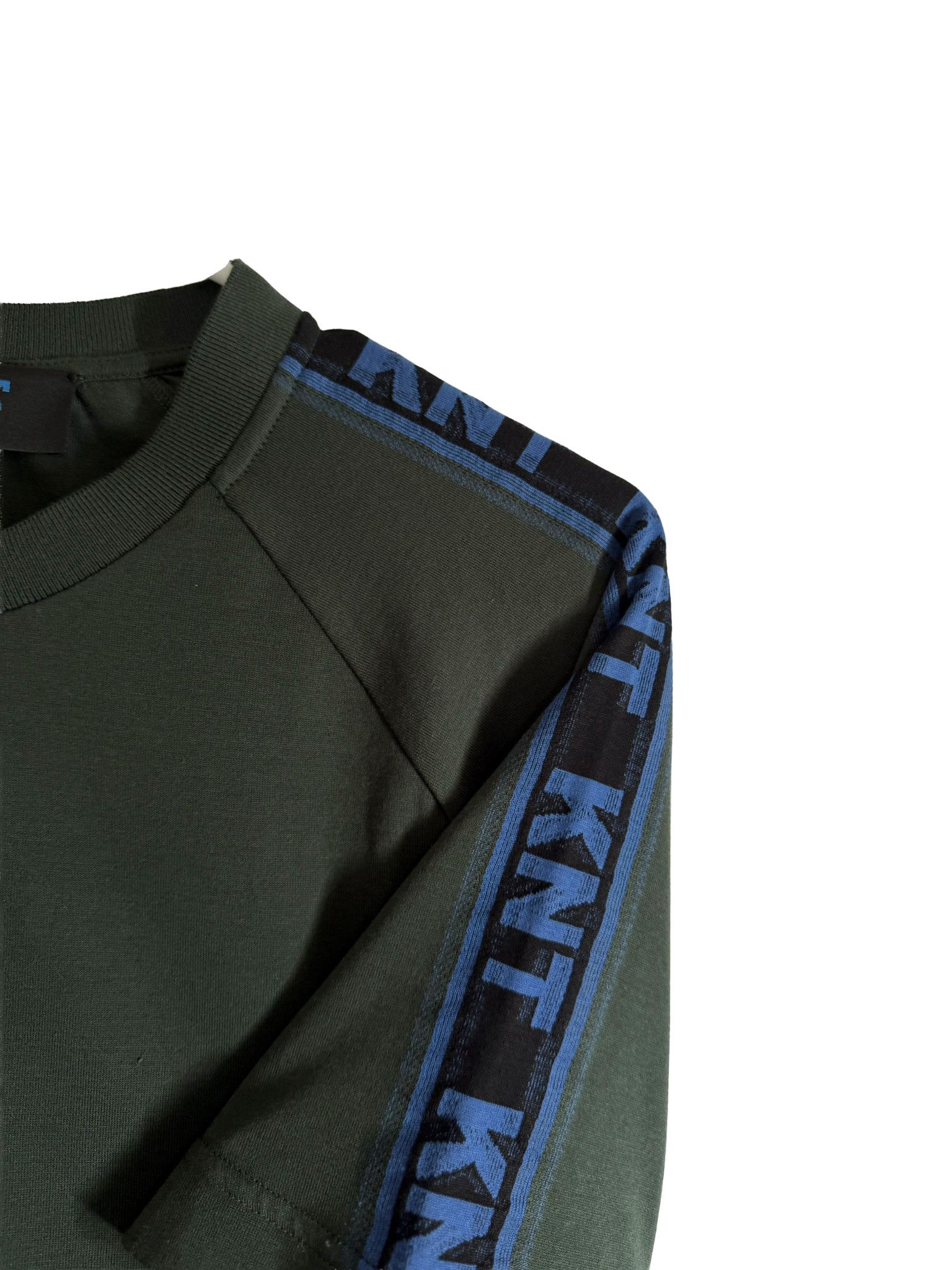 Kiton KNT by Kiton Green Raglan Jersey Shirt — Made in Italy Size US M / EU 48-50 / 2 - 4 Thumbnail