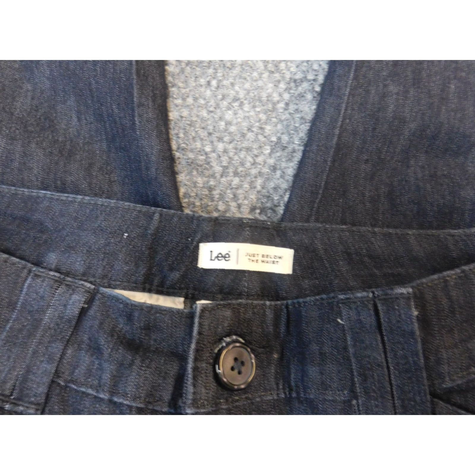 Dockers DOCKERS Jeans Womens 4 Blue Regular Straight Zip Pockets Denim Cotton Polyester 27in Inseam 19in Mid Rise Classic Gift Size 27" / US 4 / IT 40 - 2 Thumbnail