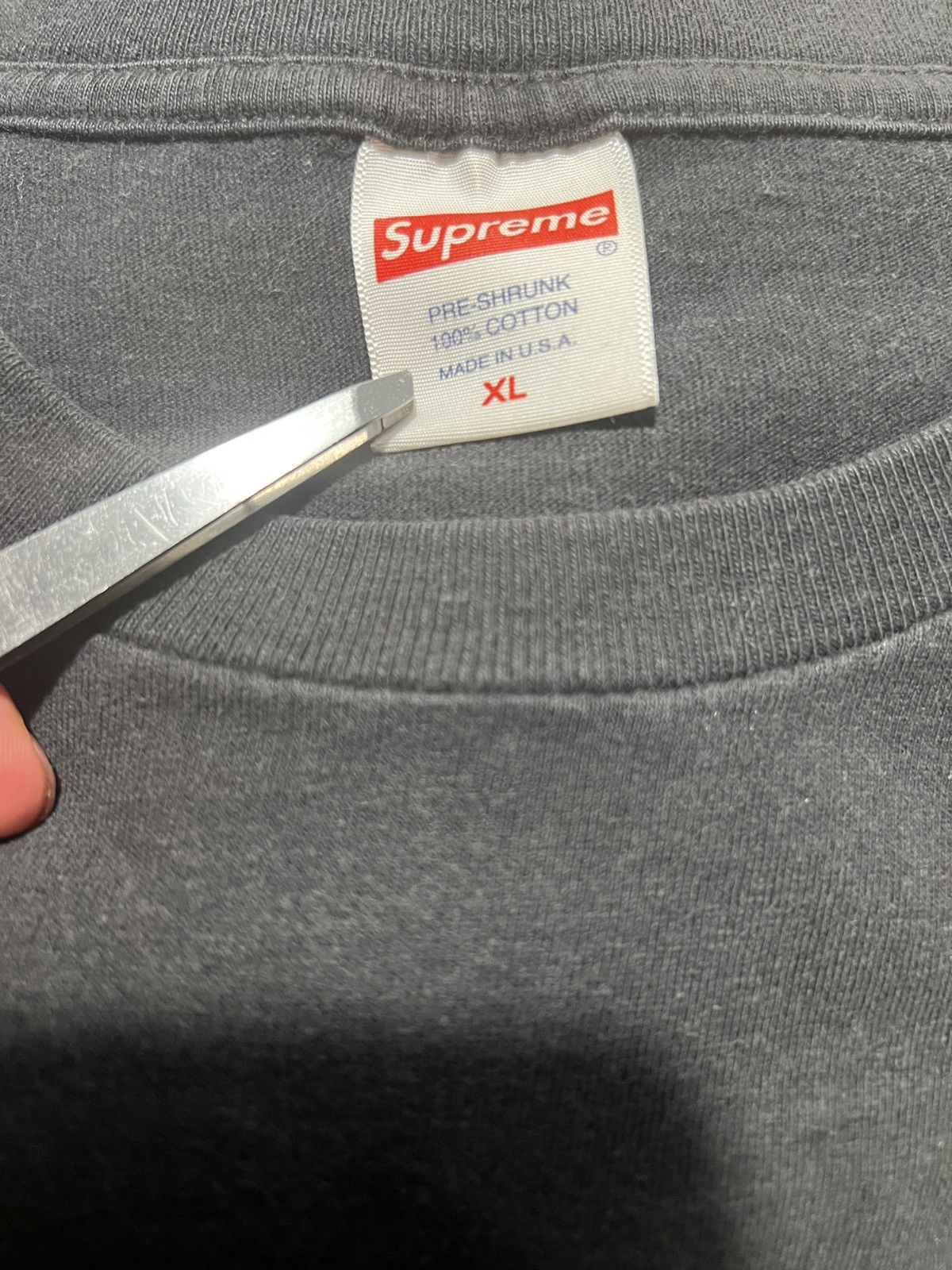 Supreme × Vintage SUPREME “NECKLACE” TEE Size US XL / EU 56 / 4 - 8 Thumbnail