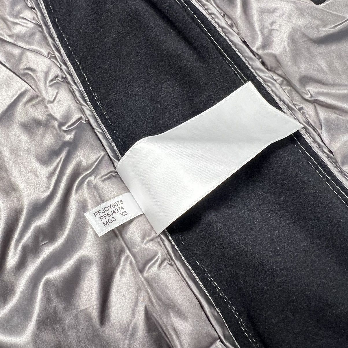 Calvin Klein Calvin Klein Puffer Down Jacket Black Grey Packable Size XS / US 0-2 / IT 36-38 - 12 Thumbnail