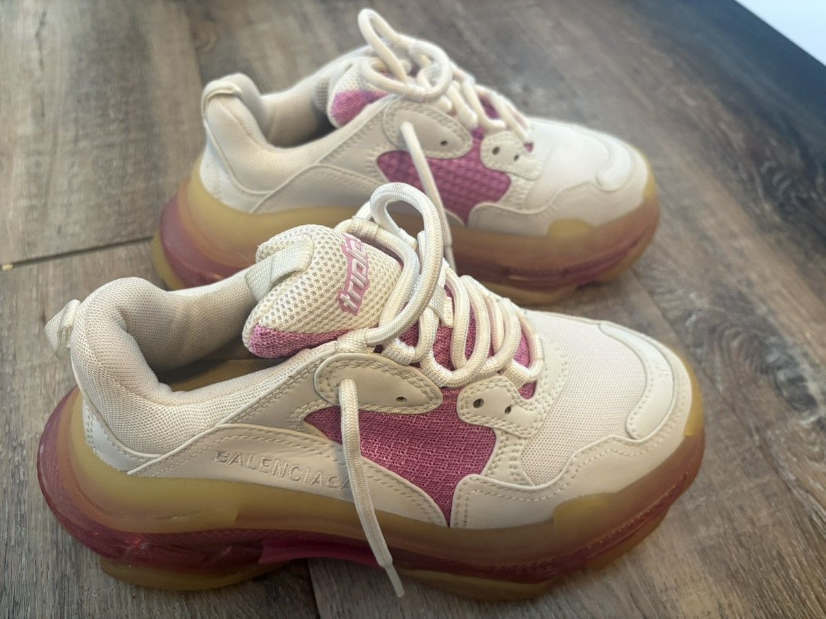 Balenciaga Balenciaga Triple S Clear Sole Trainer Size US 8 / IT 38 - 5 Thumbnail