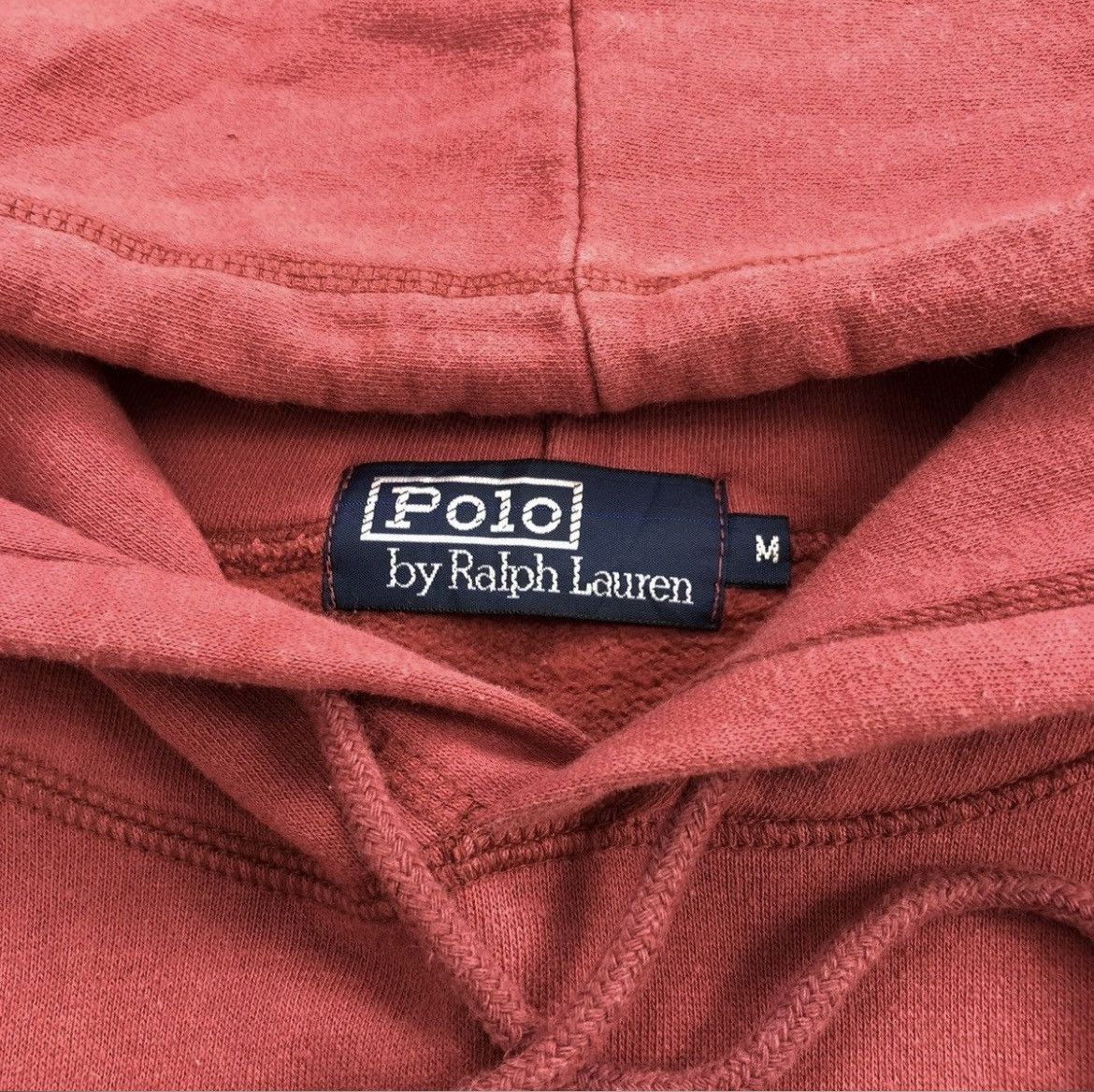 Polo Ralph Lauren 1990s Vintage Polo Ralph Lauren Kswiss Logo Hoodie Red Size US L / EU 52-54 / 3 - 9 Thumbnail