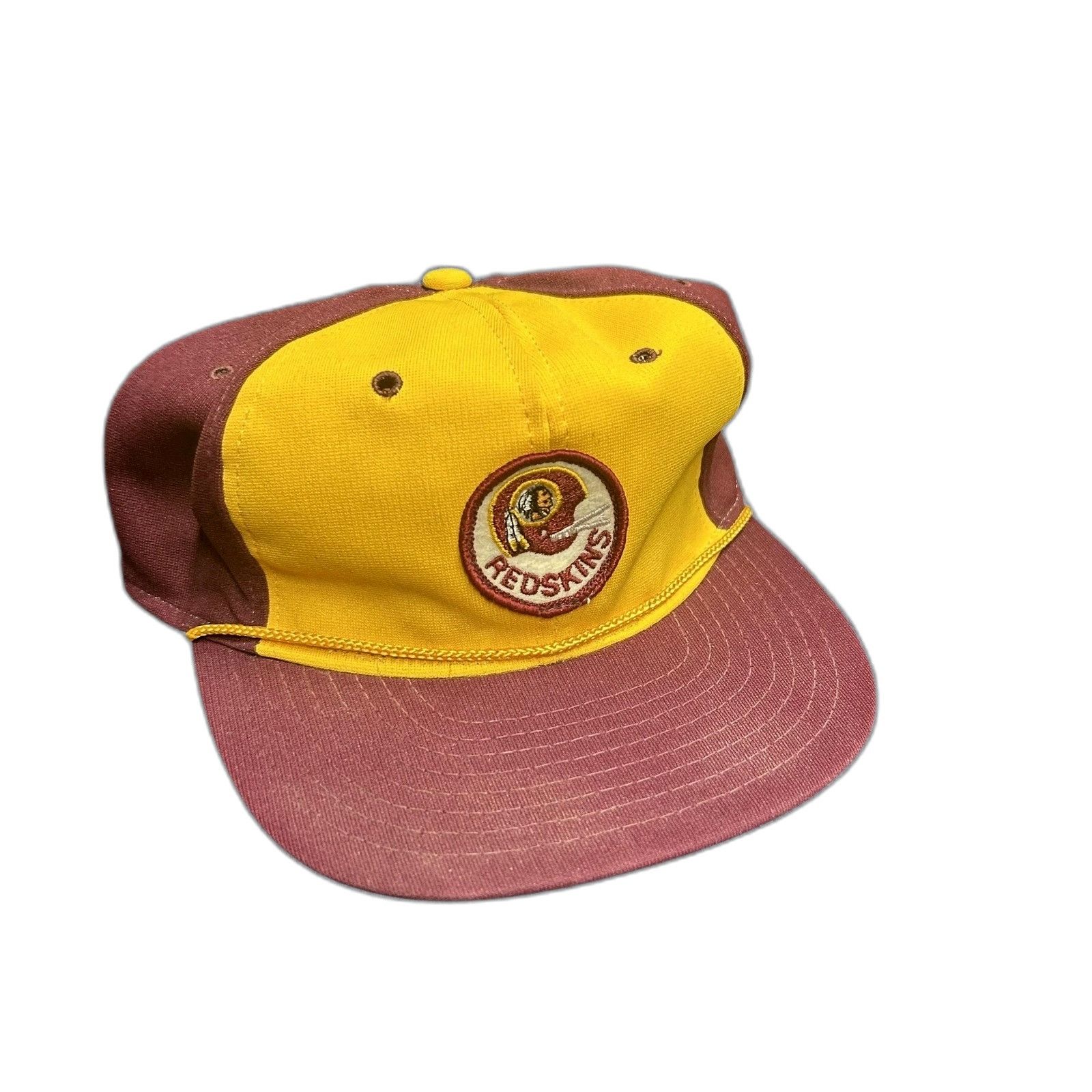 New Era Rare 60's Vintage Washington Redskins NFL Trucker Mesh Snapb Size US XXS / EU 40 - 1 Thumbnail