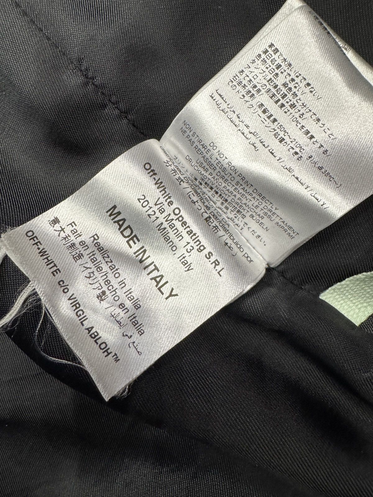Off-White Virgil Abloh Off-White “Seeing Things” Varsity Bomber Jacket Size US L / EU 52-54 / 3 - 10 Thumbnail