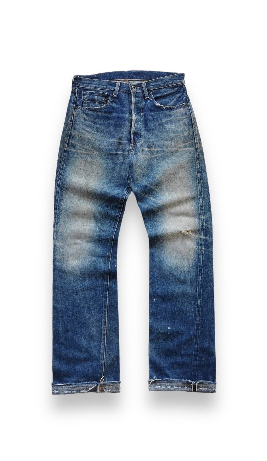 LEVI’S LVC / 66501 501 selvedge denim Levi's LVC 1966 501 Jeans Roadside - [665010051] | seams