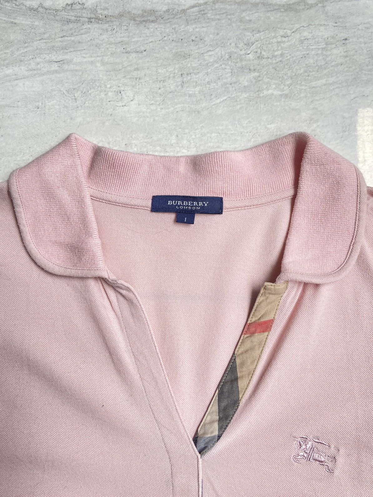 Burberry BURBERRY Pink T-shirt Size US XS / EU 42 / 0 - 5 Thumbnail