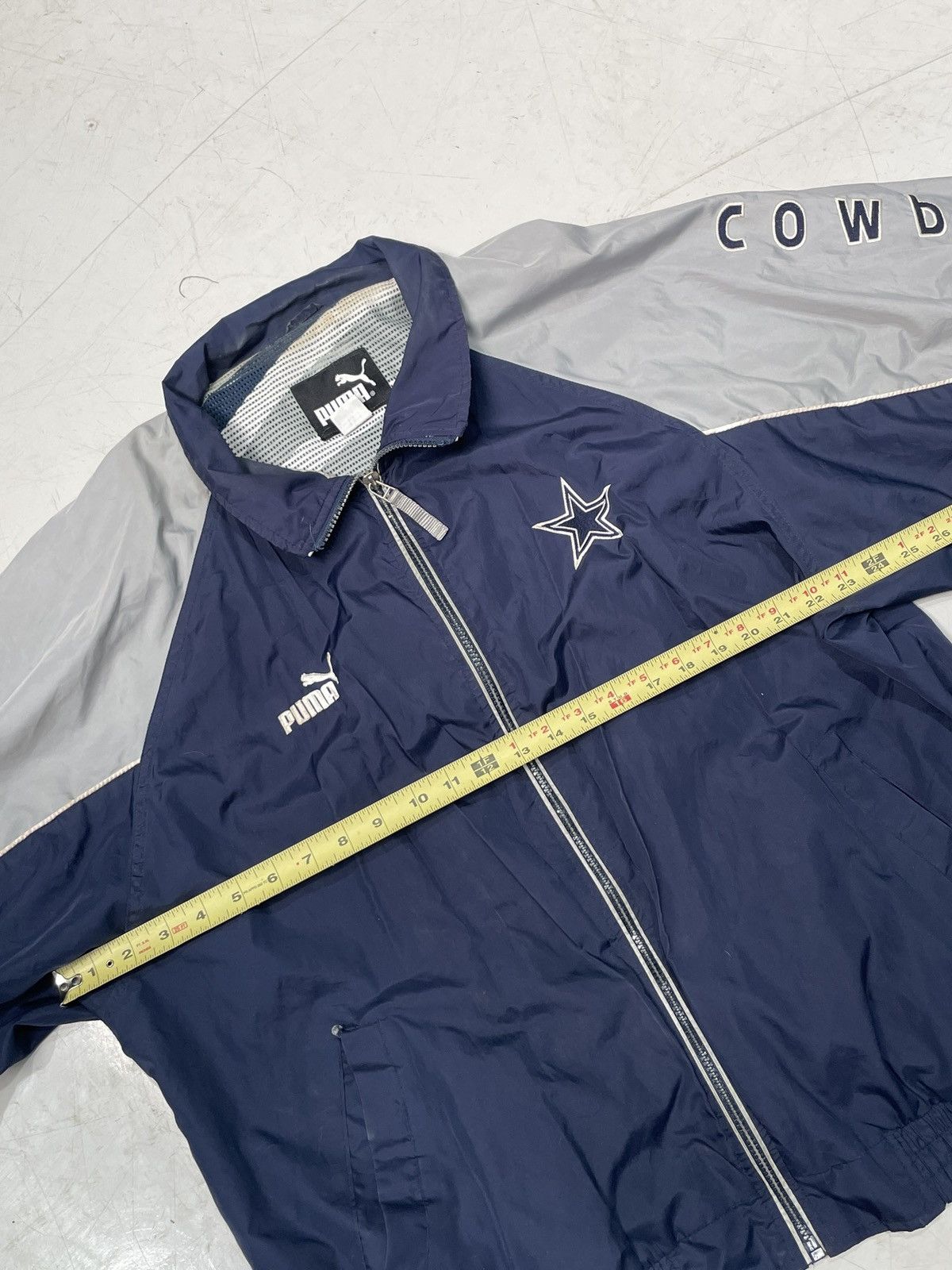 NFL × Puma Vintage Dallas Cowboys Windbreaker Size US XL / EU 56 / 4 - 5 Thumbnail