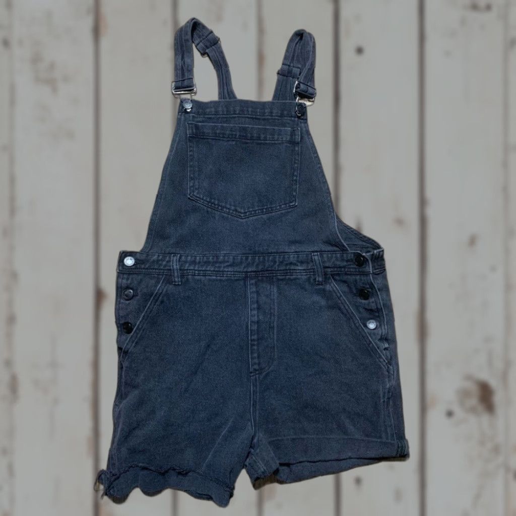 Lazy Oaf Lazy Oaf Black Overalls Shorts Womens S Regular Boyfriend Style Shirt? Size 28" / US 6 / IT 42 - 1 Thumbnail