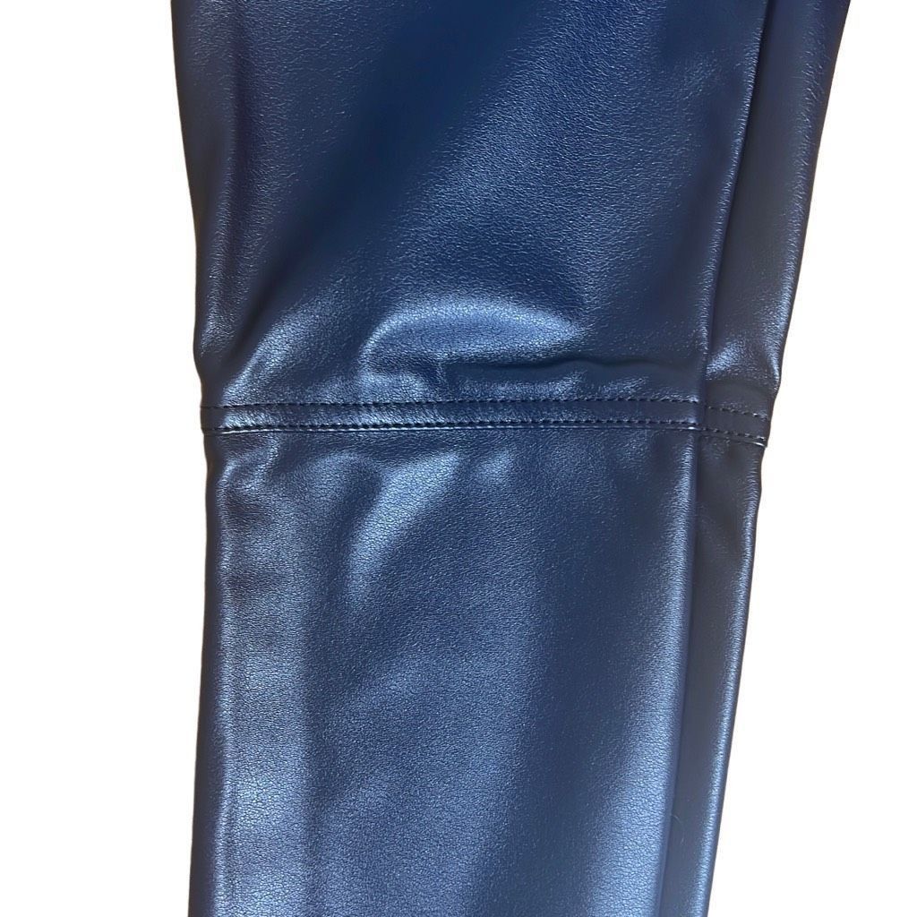 Wolford NWT Wolford Estella Faux Vegan Leggings Sz 6 Size 27" / US 4 / IT 40 - 6 Thumbnail