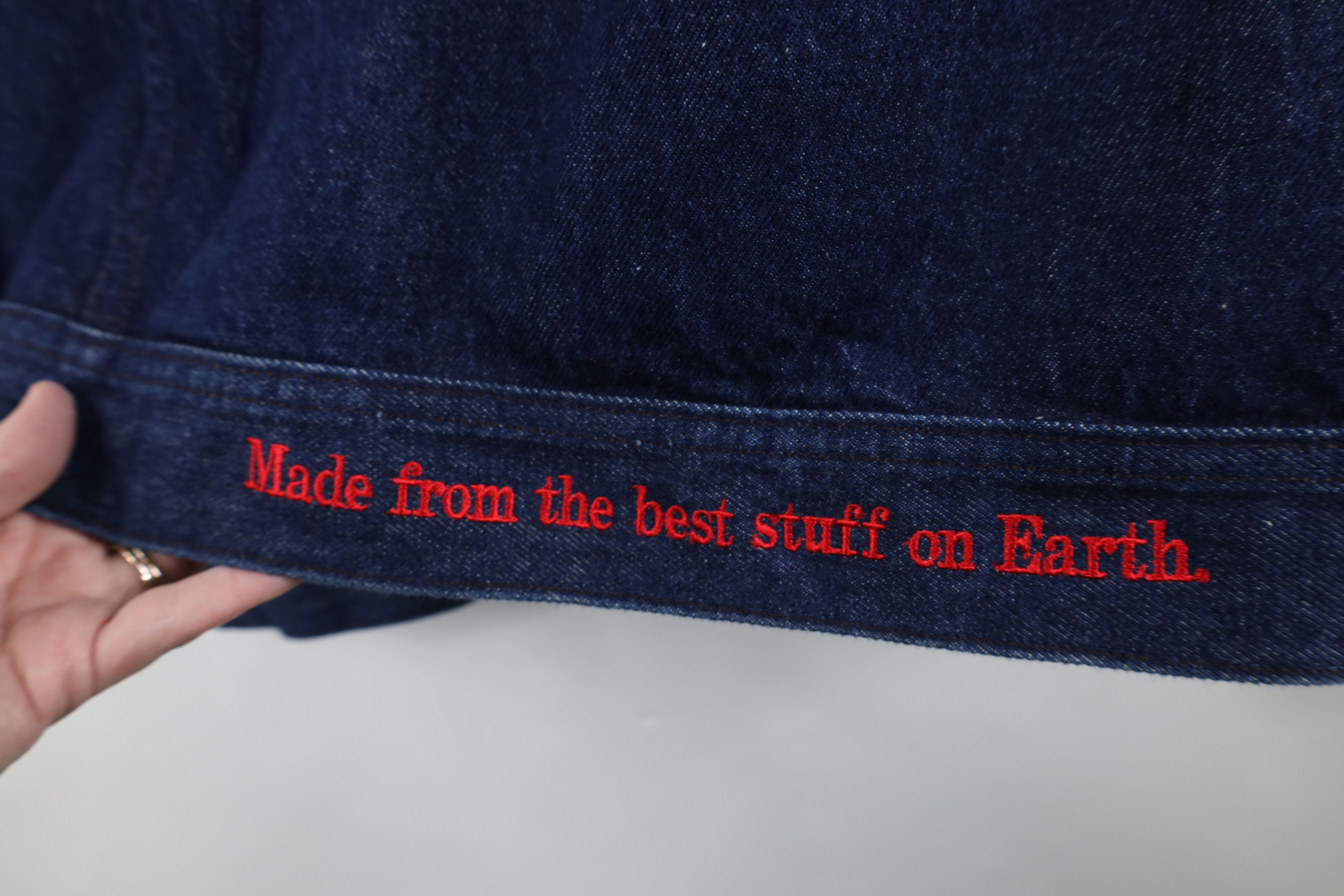 Vintage Vintage 90s Streetwear Snapple Tea Denim Trucker Jacket Size US XXL / EU 58 / 5 - 12 Thumbnail