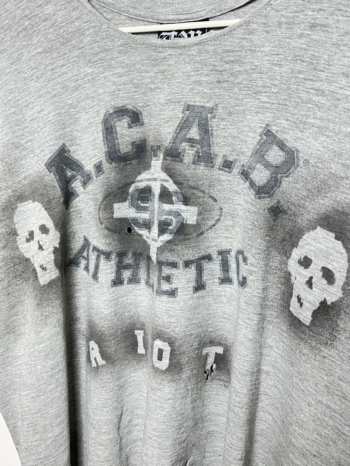 Seditionaries acab riot y2k handmade thrashed vintage shirt m-l Size US M / EU 48-50 / 2 - 3 Thumbnail
