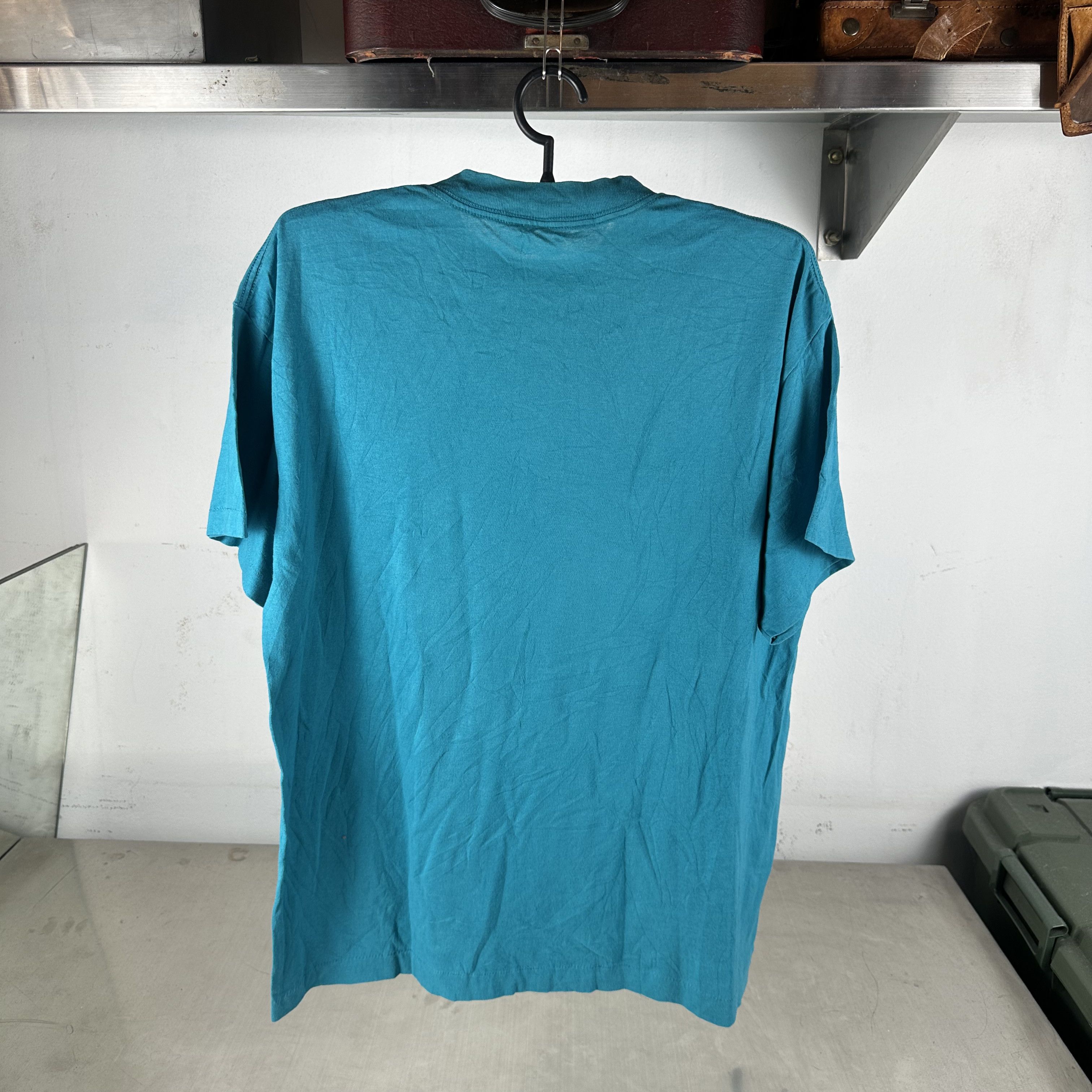 Vintage ​​​​1992 Florida Marlins Baseball MLB Single Stitch T-shirt Size US XL / EU 56 / 4 - 6 Thumbnail
