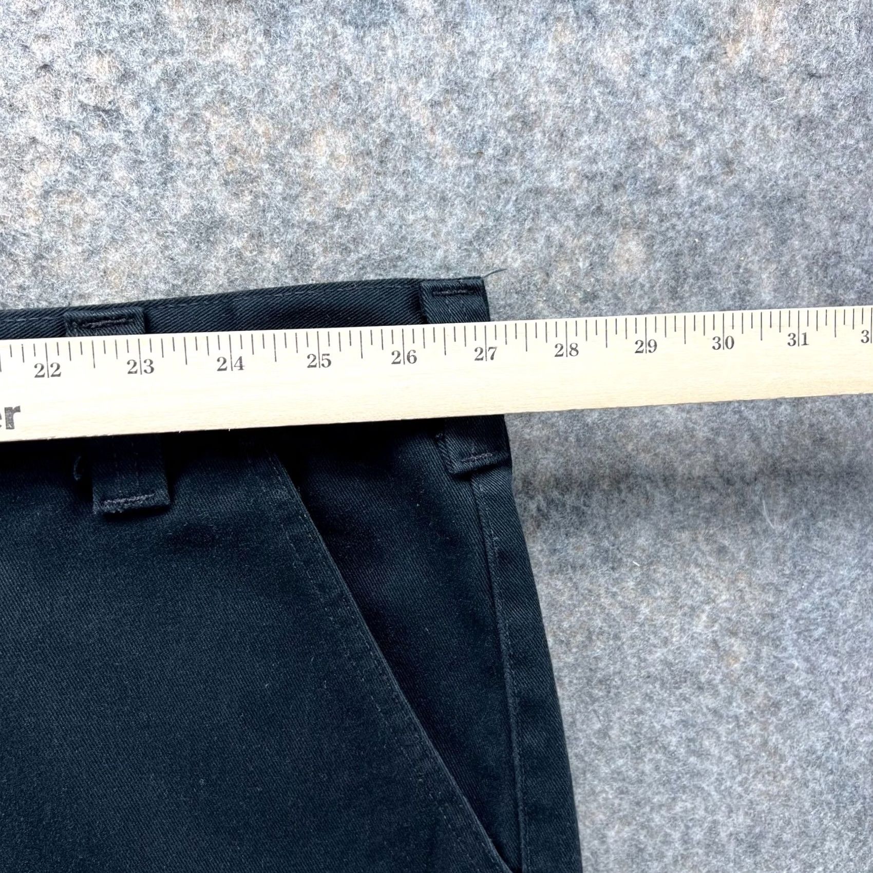 Carhartt Carhartt Pants Mens 54x32 Black Twill Relaxed Straight Pocket Button Front Flat Front Chino Workwear Vintage: No Size US 38 / EU 54 - 5 Thumbnail