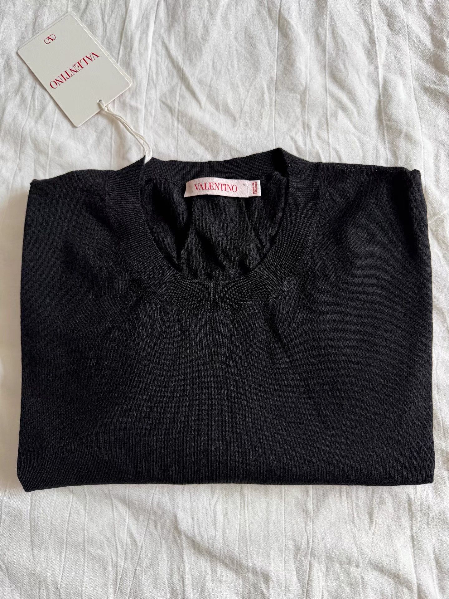 Valentino Valentino Men's Superfine Wool Sweater K33 Size US XL / EU 56 / 4 - 8 Thumbnail
