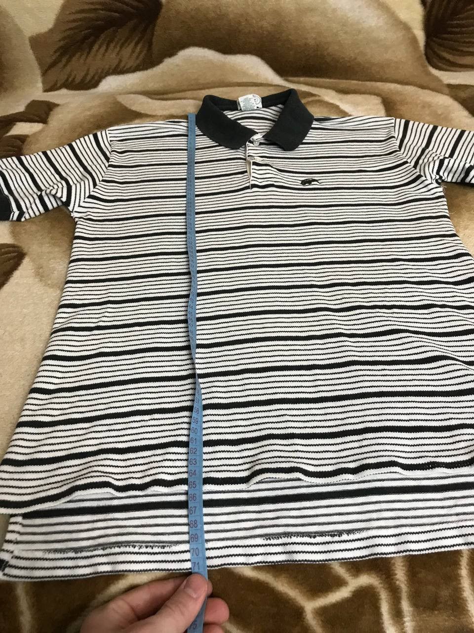 Lacoste 🔥 90s RARE Lacoste x Izod Vintage Striped Polo T Shirt USA Size US L / EU 52-54 / 3 - 13 Thumbnail