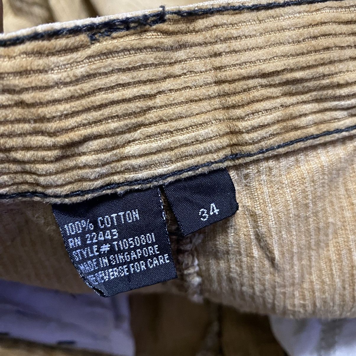 Quiksilver Vintage Quiksilver Corduroy Baggy Pants Size US 33 - 20 Thumbnail