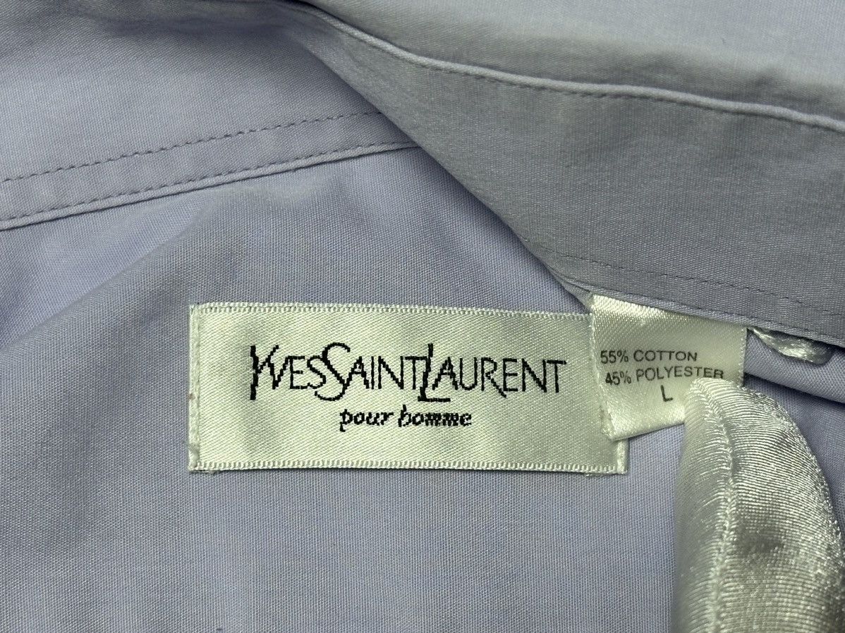Yves Saint Laurent Vintage Yves Saint Laurent YSL Short Sleeve Shirt Size US L / EU 52-54 / 3 - 11 Thumbnail