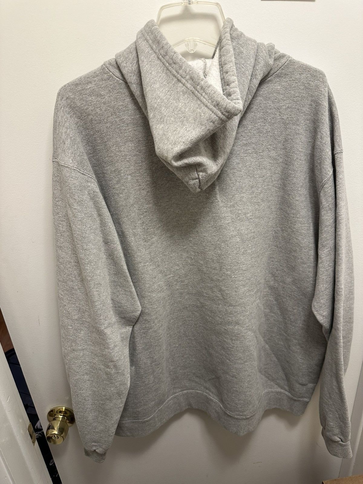Nike × Vintage Vintage 90's Distress Nike Center Swoosh USA Hoodie Size US XXL / EU 58 / 5 - 3 Thumbnail