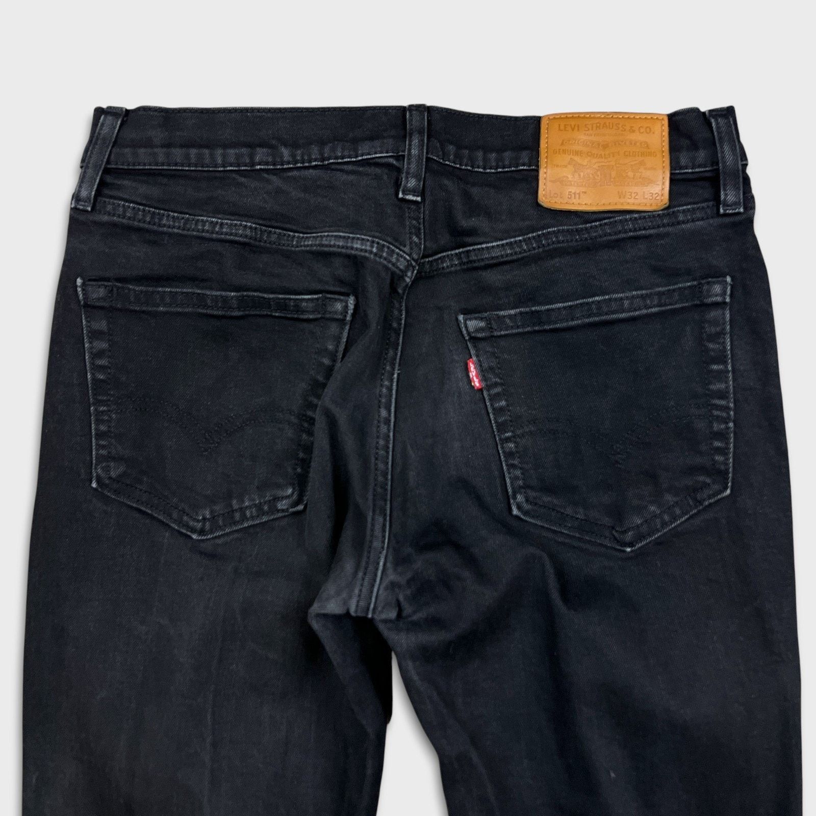 Levi's Levi's 511 Jeans 32x31 Slim Fit Stretch Mid Rise Denim Pant Size US 32 / EU 48 - 7 Thumbnail