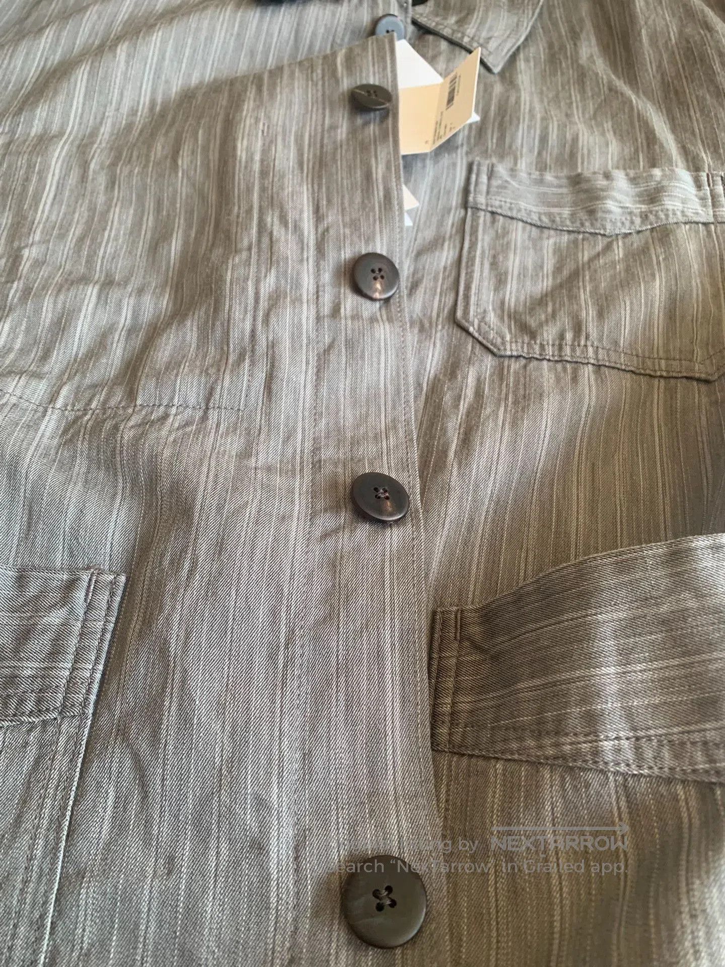 Visvim VISVIM TRAVAIL COVERALL STRIPE 25SS. Size US XL / EU 56 / 4 - 7 Thumbnail