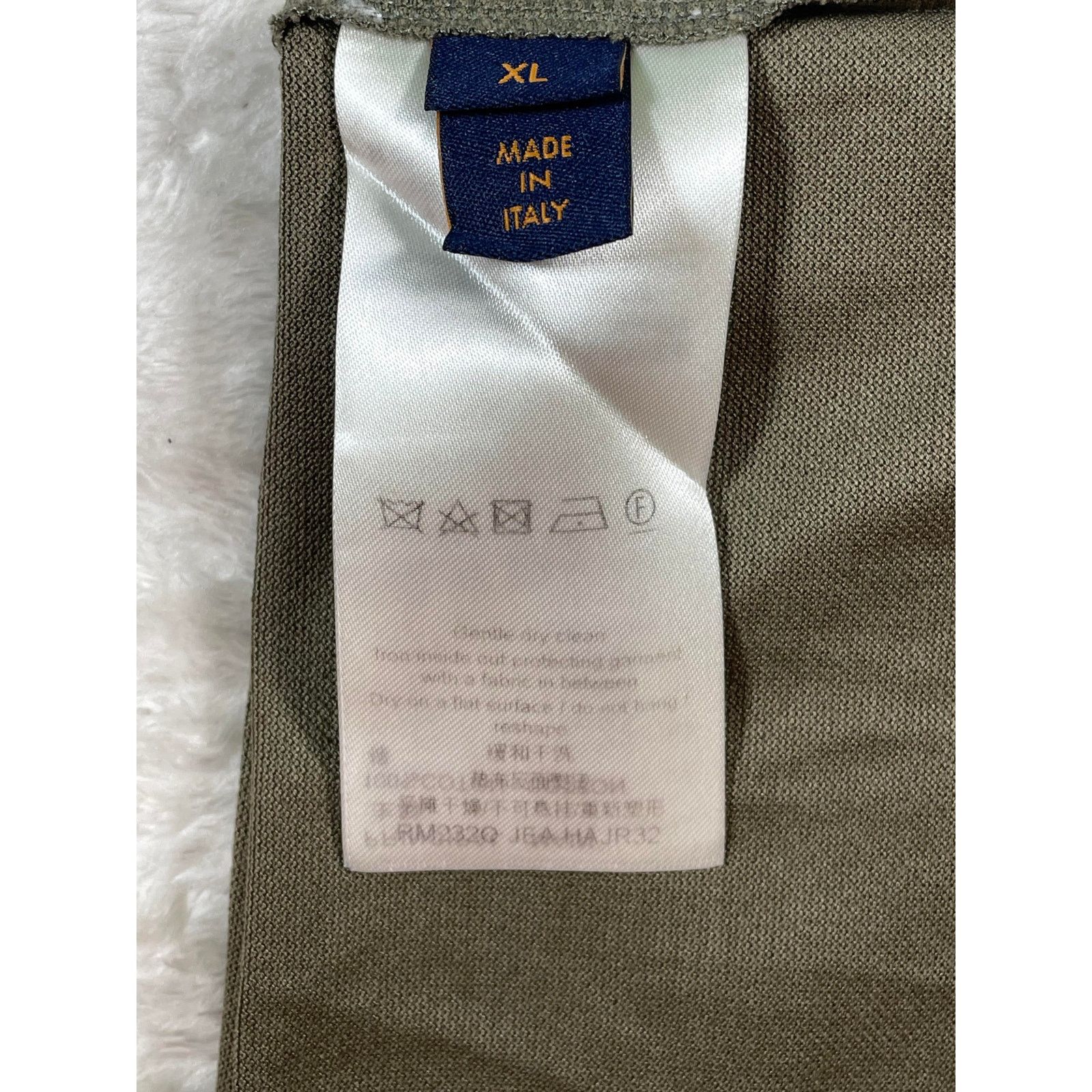 Louis Vuitton Louis Vuitton Olive Polo Size US XL / EU 56 / 4 - 4 Thumbnail