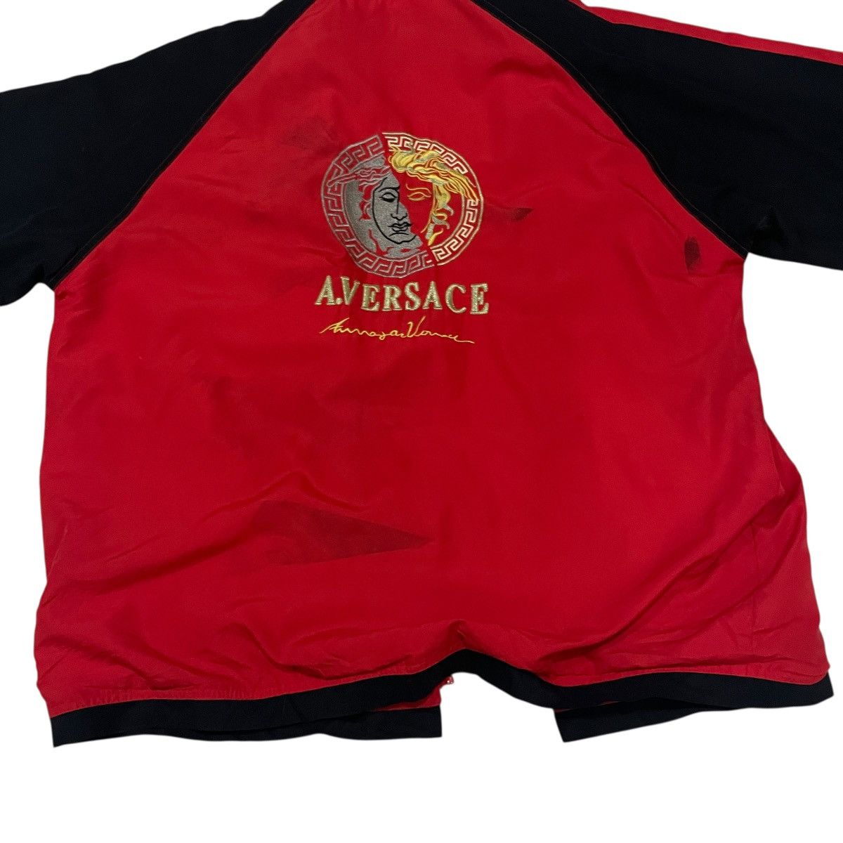 Versace Vintage A Versace Embroidery Logo Jacket Size US XL / EU 56 / 4 - 9 Thumbnail