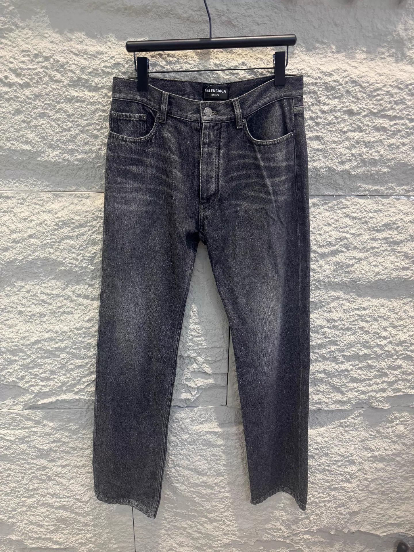 Balenciaga Black Denim Jeans - Size 30 Size US 30 / EU 46 - 1 Thumbnail