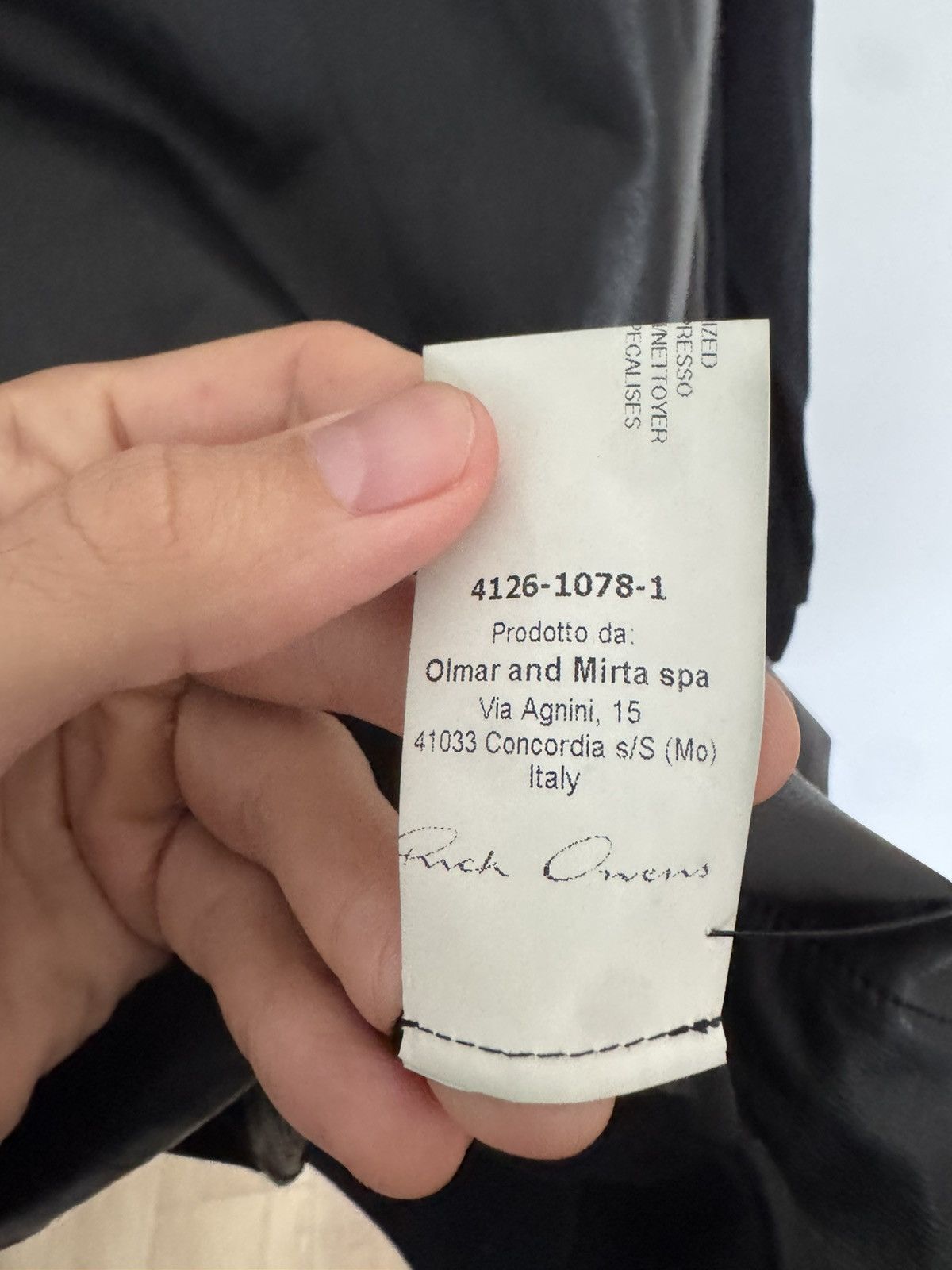 Rick Owens Faun Leather Shirt Size US XL / EU 56 / 4 - 5 Thumbnail