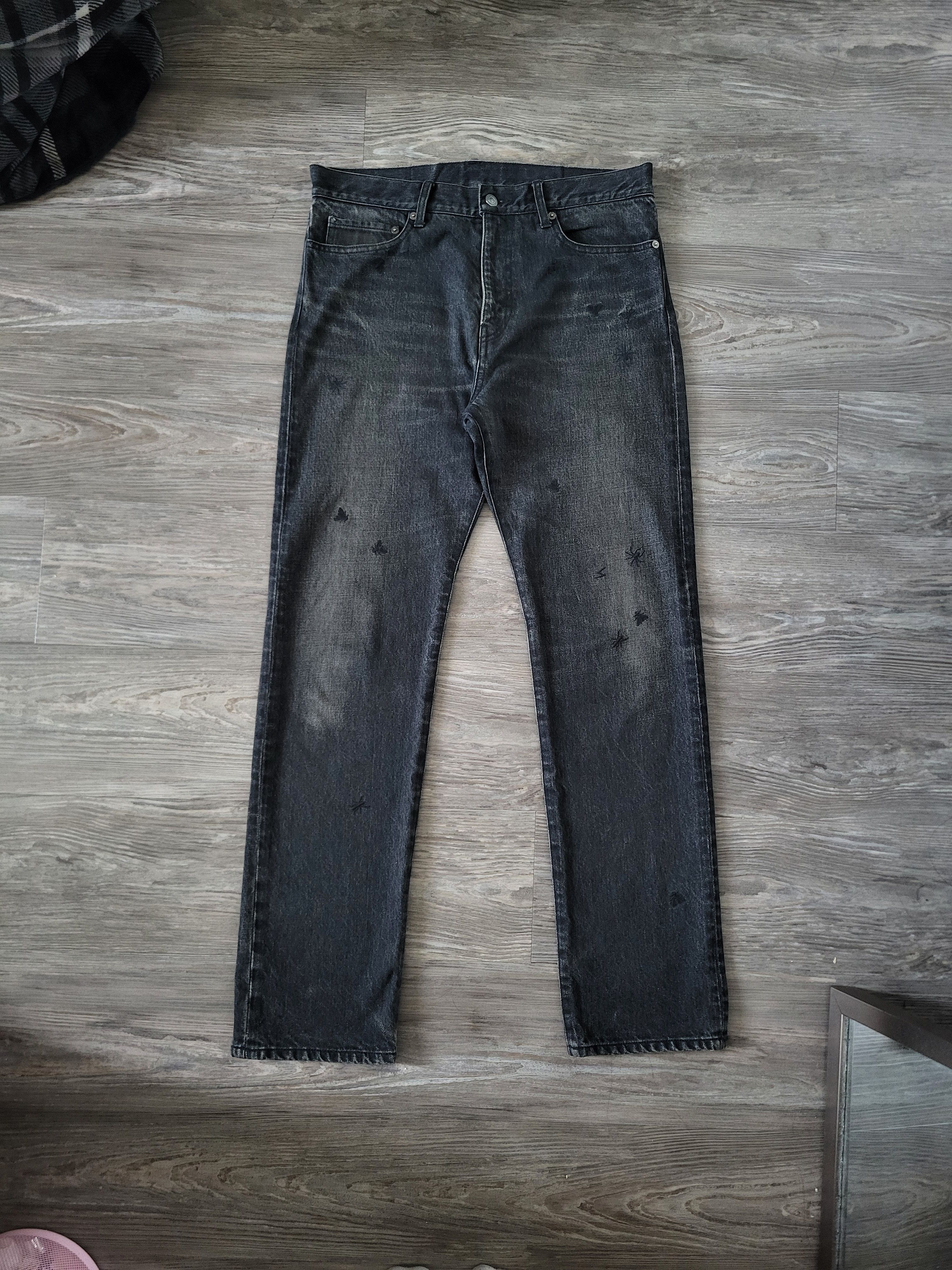 Undercover Undercover SS24 Bug Insect Denim Reissue SAMPLE Size US 33 - 1 Thumbnail