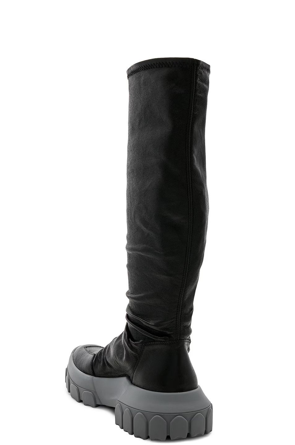 Rick Owens DIRT OFF-THE-RUNWAY HIKING SOCK BOOTS Size US 7 / EU 40 - 3 Thumbnail