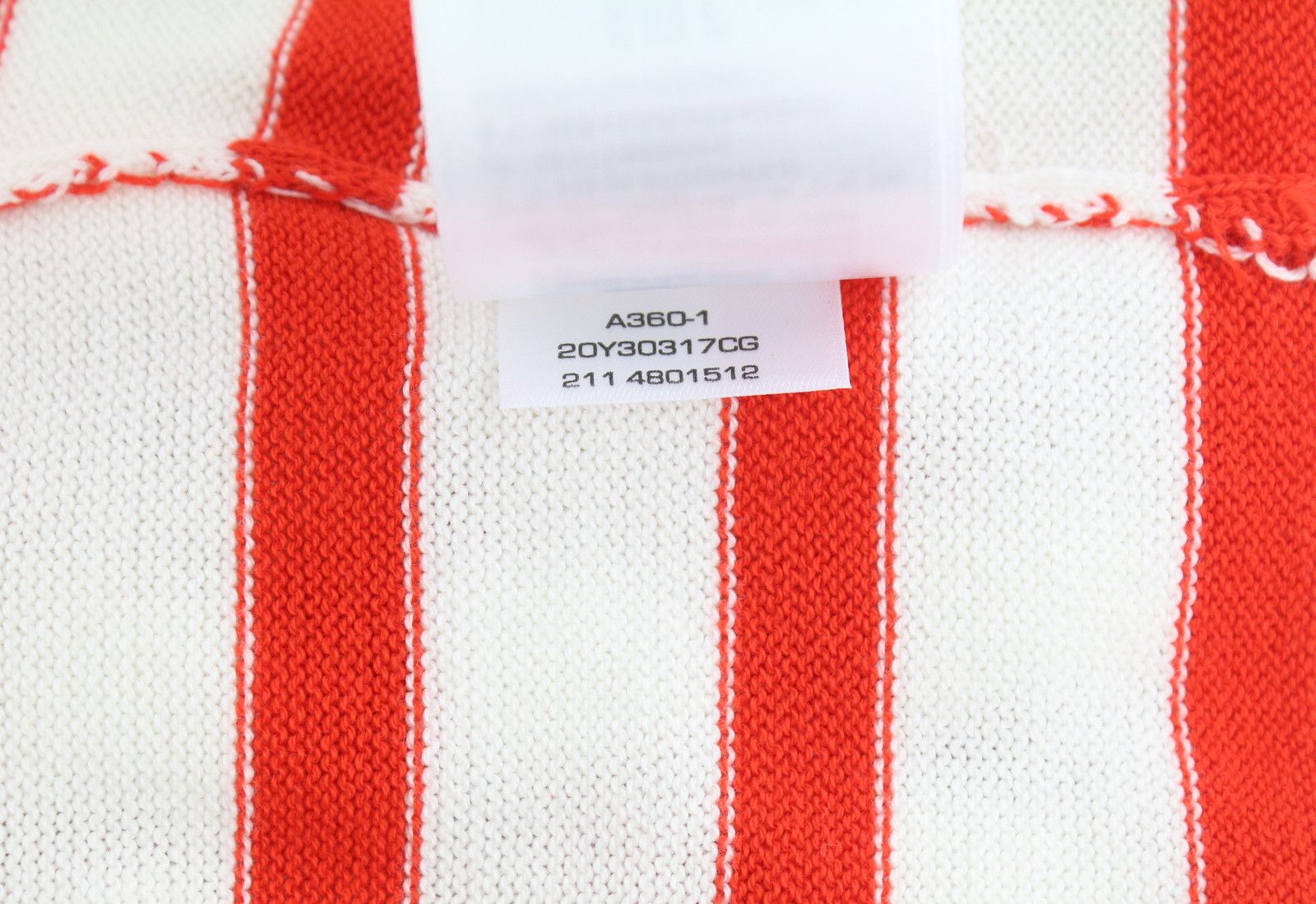 Gant BRETON STRIPE C-NECK XS White Tight-Knit 88071 Size XS / US 0-2 / IT 36-38 - 9 Thumbnail