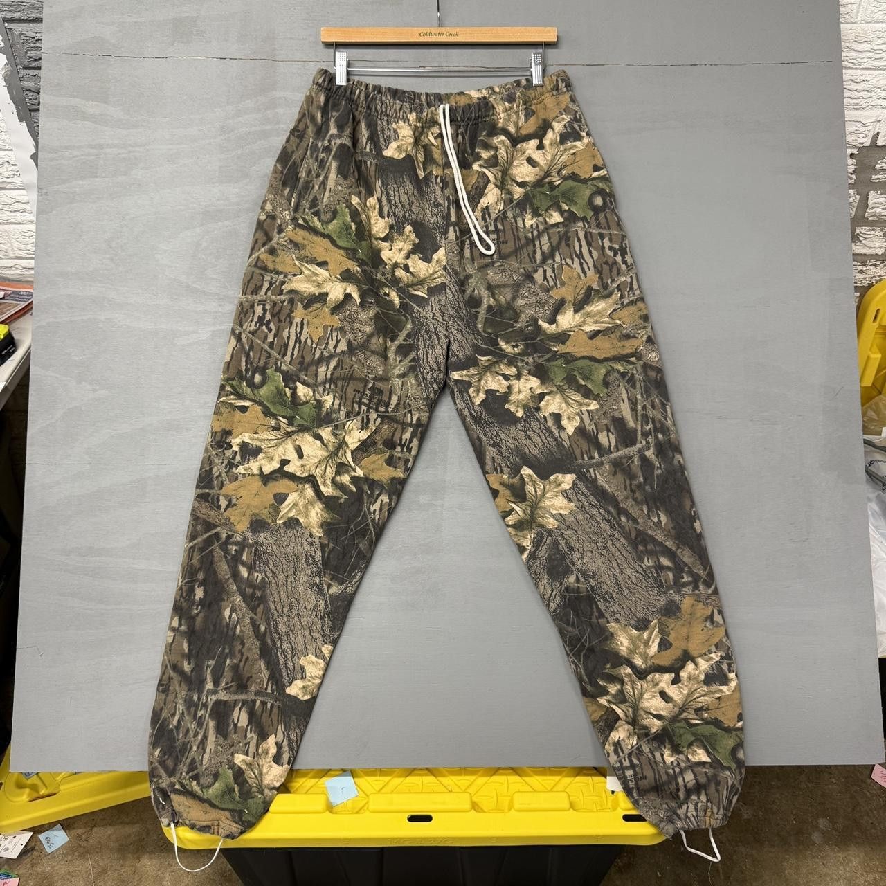 Jerzees Vintage Jerzees Outdoors Camo Drawstring Sweatpants XL Size US 34 / EU 50 - 2 Thumbnail