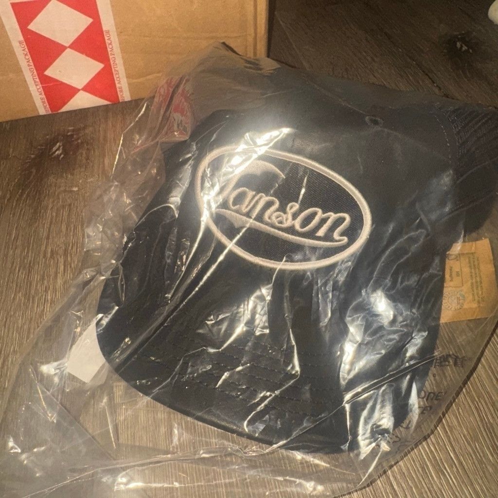 Supreme Supreme x Vanson Leathers Mesh Back 6-Panel Hat Black Size ONE SIZE - 4 Thumbnail