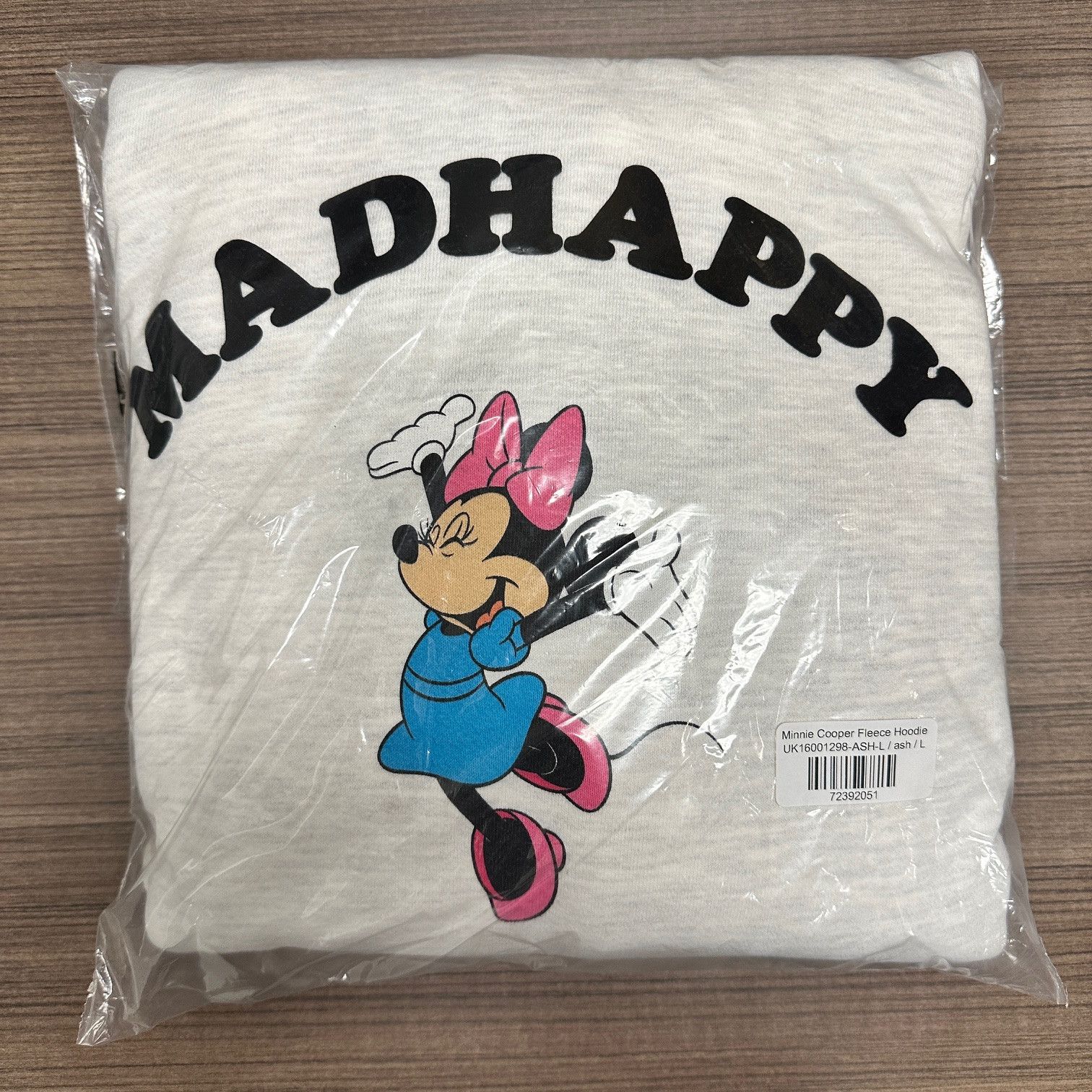 Madhappy Madhappy x Disney Minnie Mouse Cooper Fleece Hoodie Gray Size L / US 10 / IT 46 - 1 Thumbnail