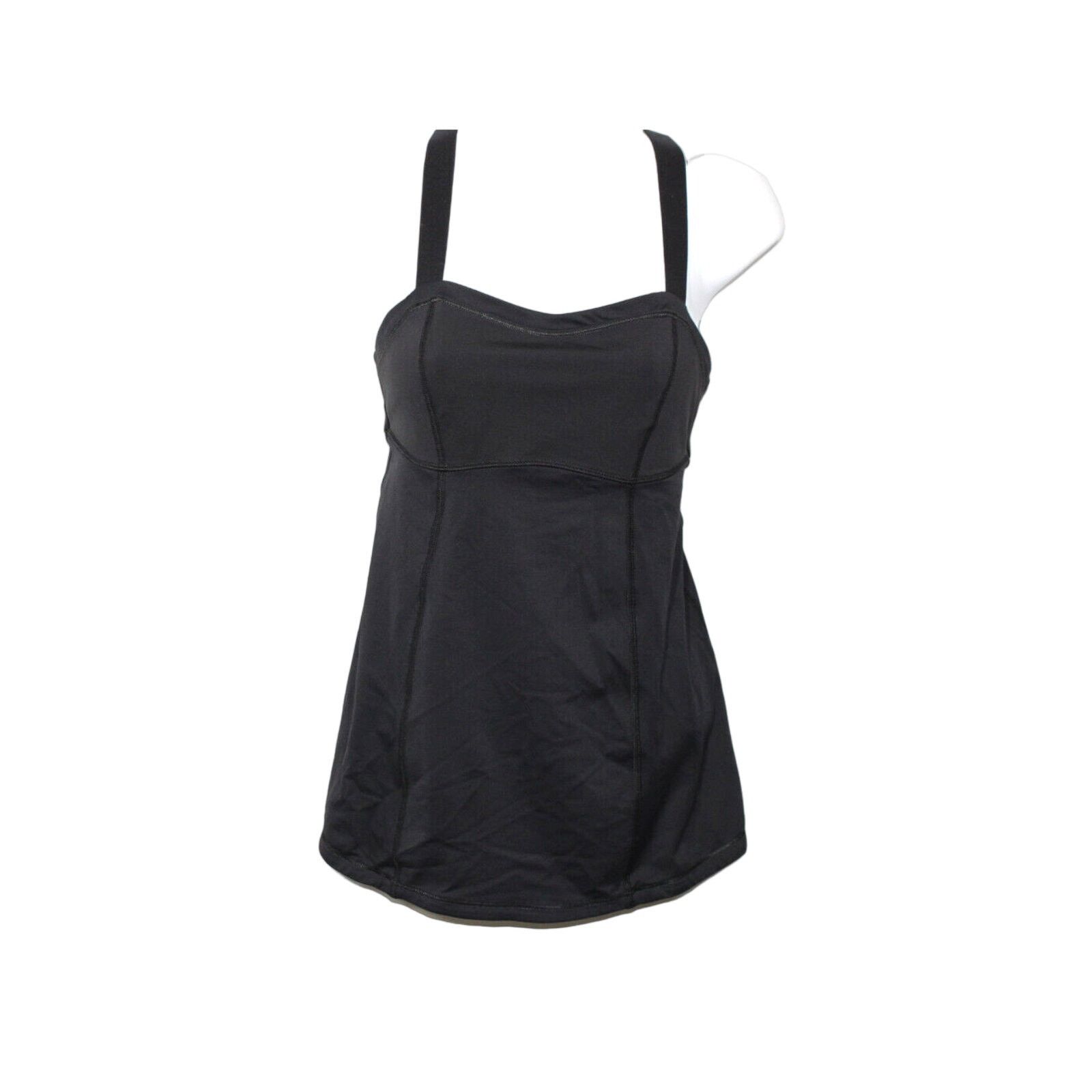 Lululemon Auth LULULEMON Athletica Black Bra Stretch Tank Top Size 4 Size S / US 4 / IT 40 - 1 Thumbnail