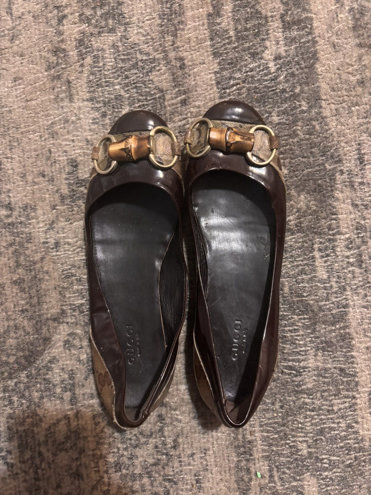 Gucci Gucci Bamboo Flats. Size US 5 / IT 35 - 1 Thumbnail