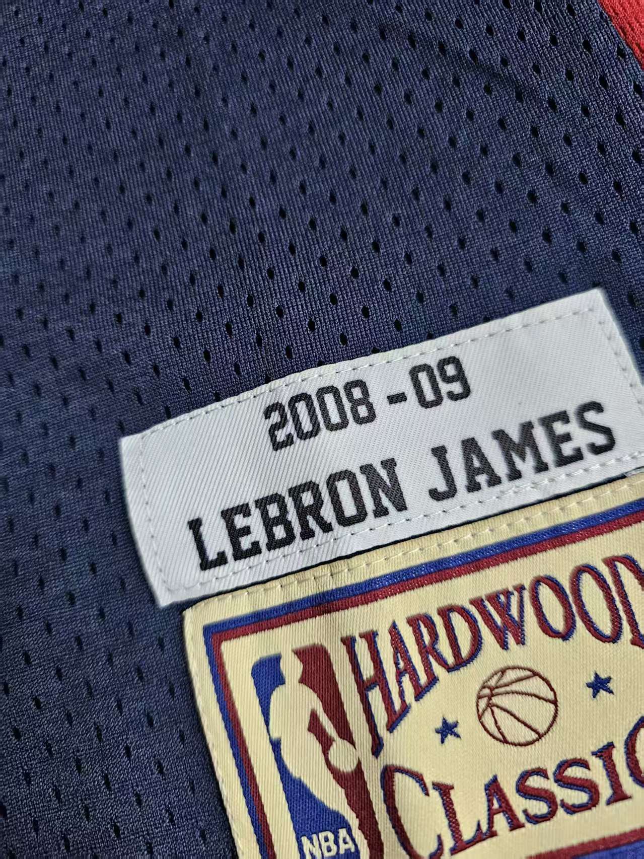 NBA #23 LeBron James Jersey Cavaliers 2008 09 Size US L / EU 52-54 / 3 - 4 Thumbnail